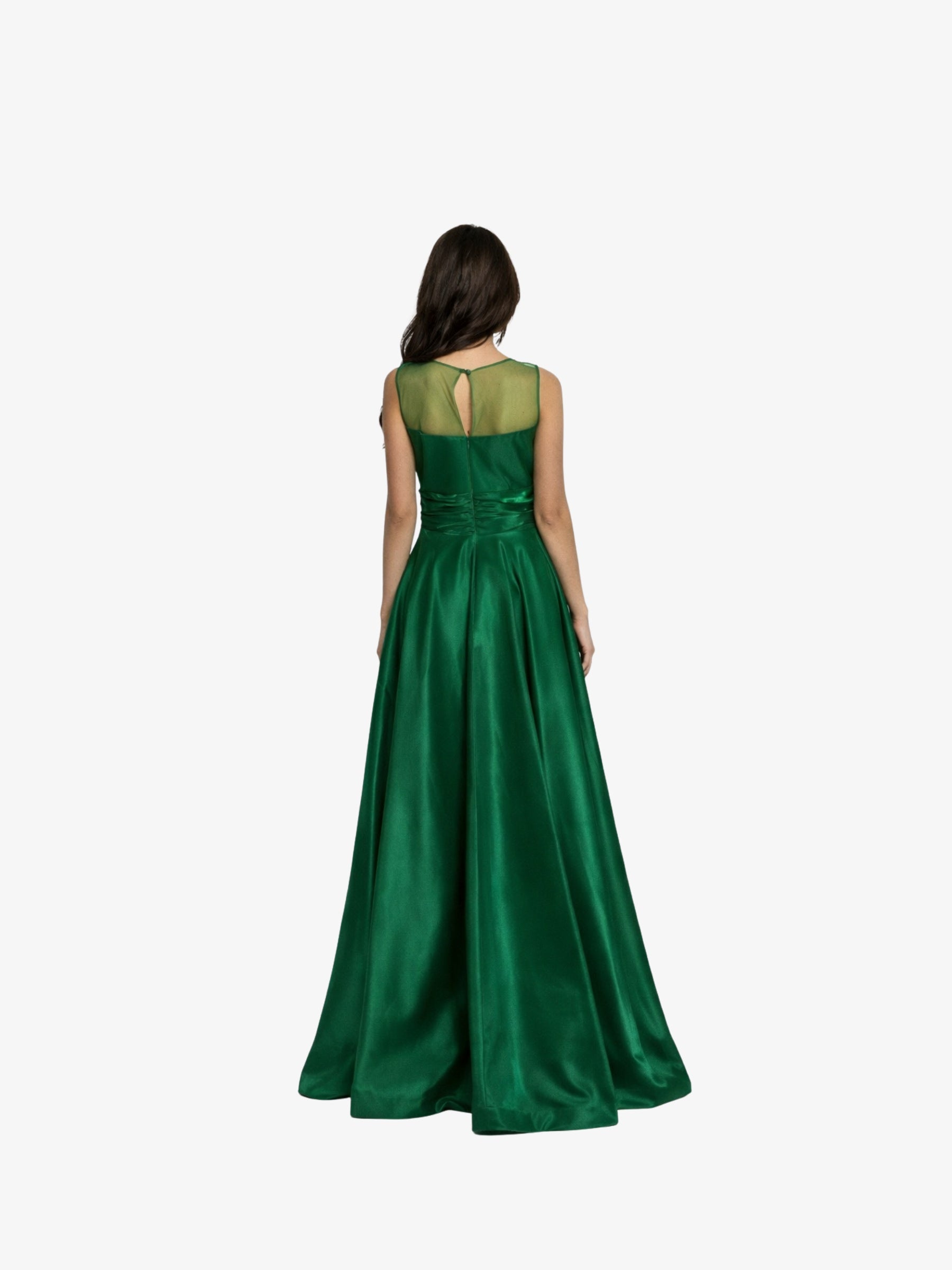 Rochie Lunga "Nelly", Verde