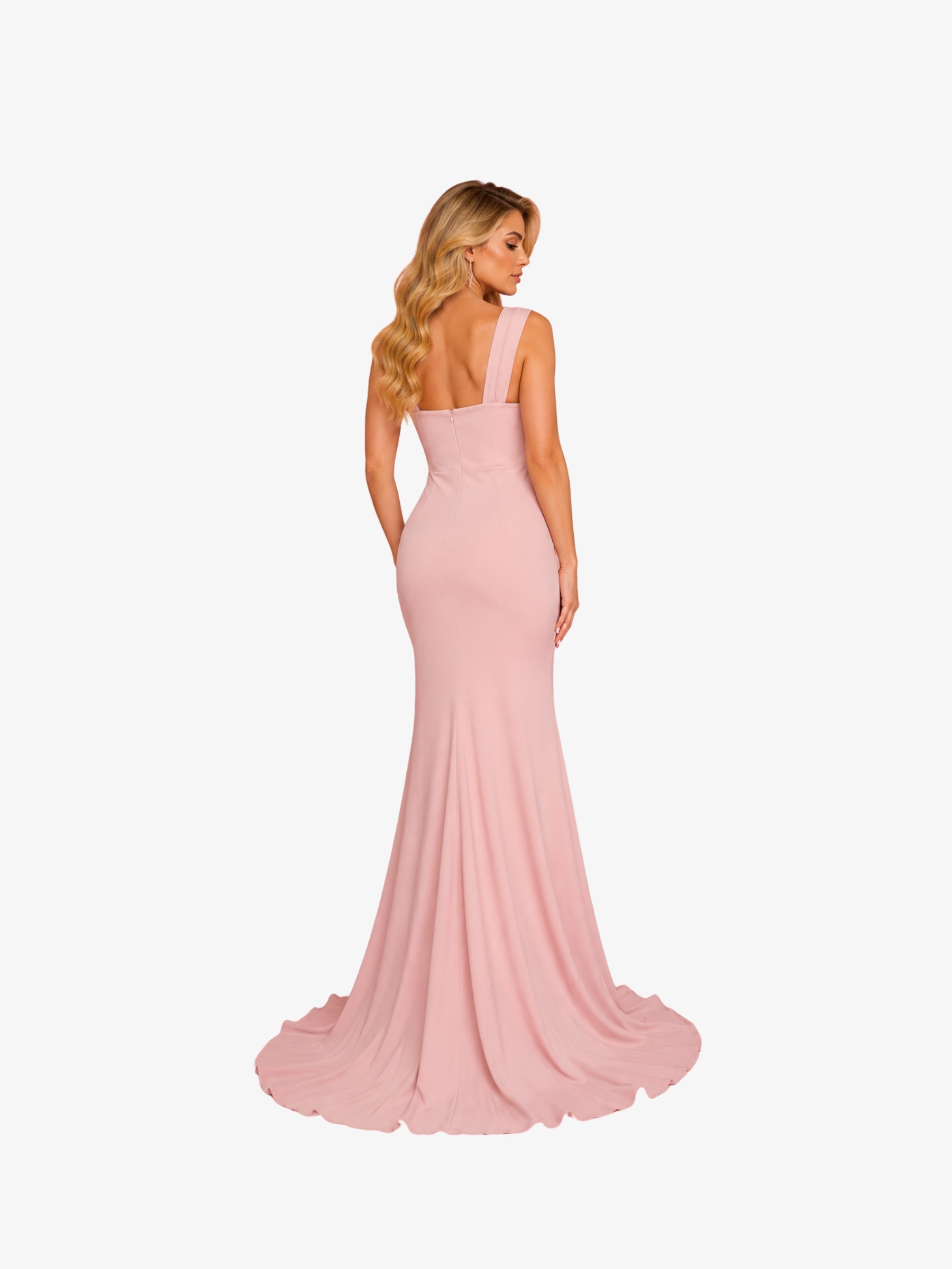 Rochie Eleganta “Begonia”, Roz