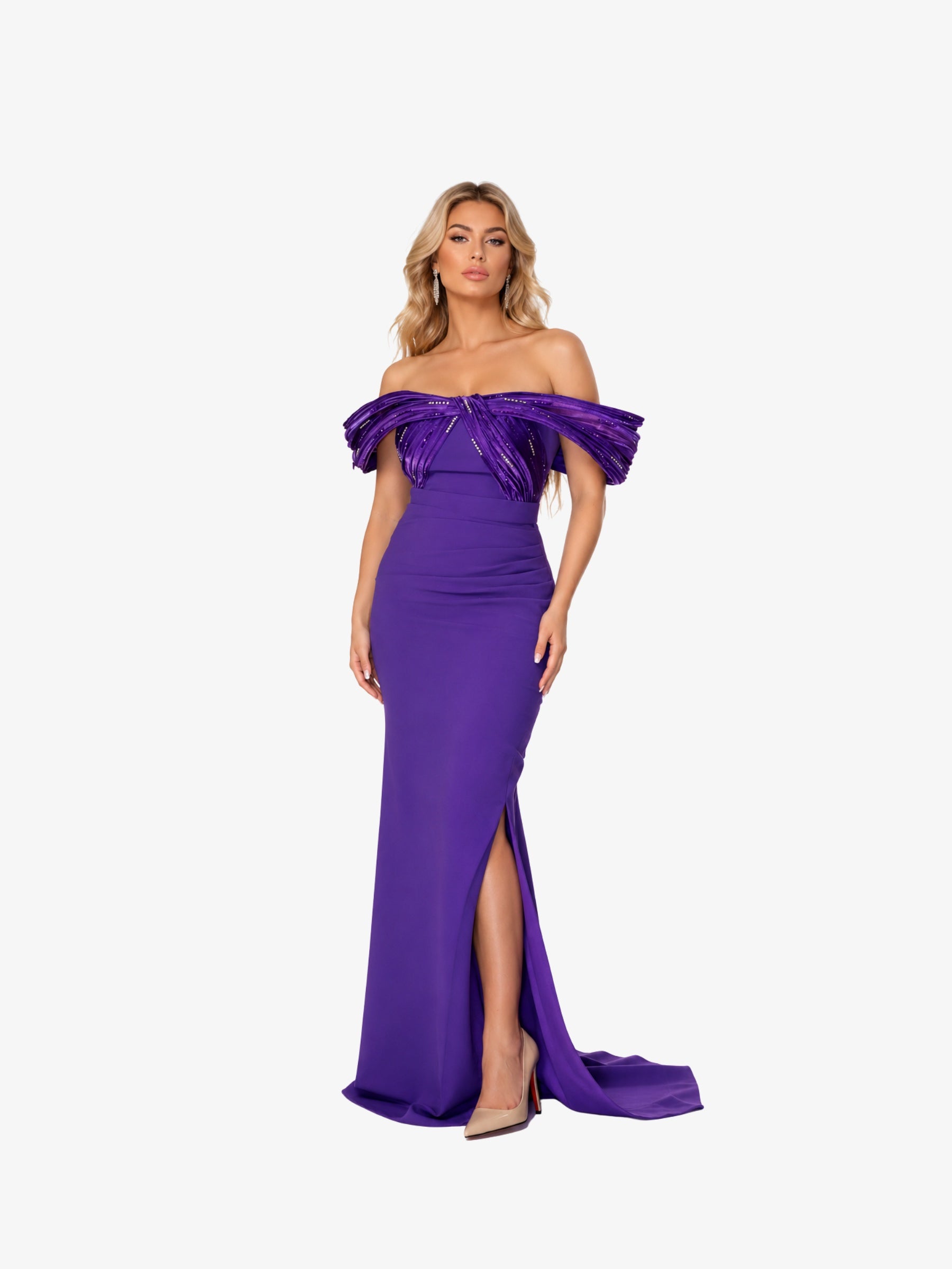 Rochie Lunga "Cataleya Luxury", Mov