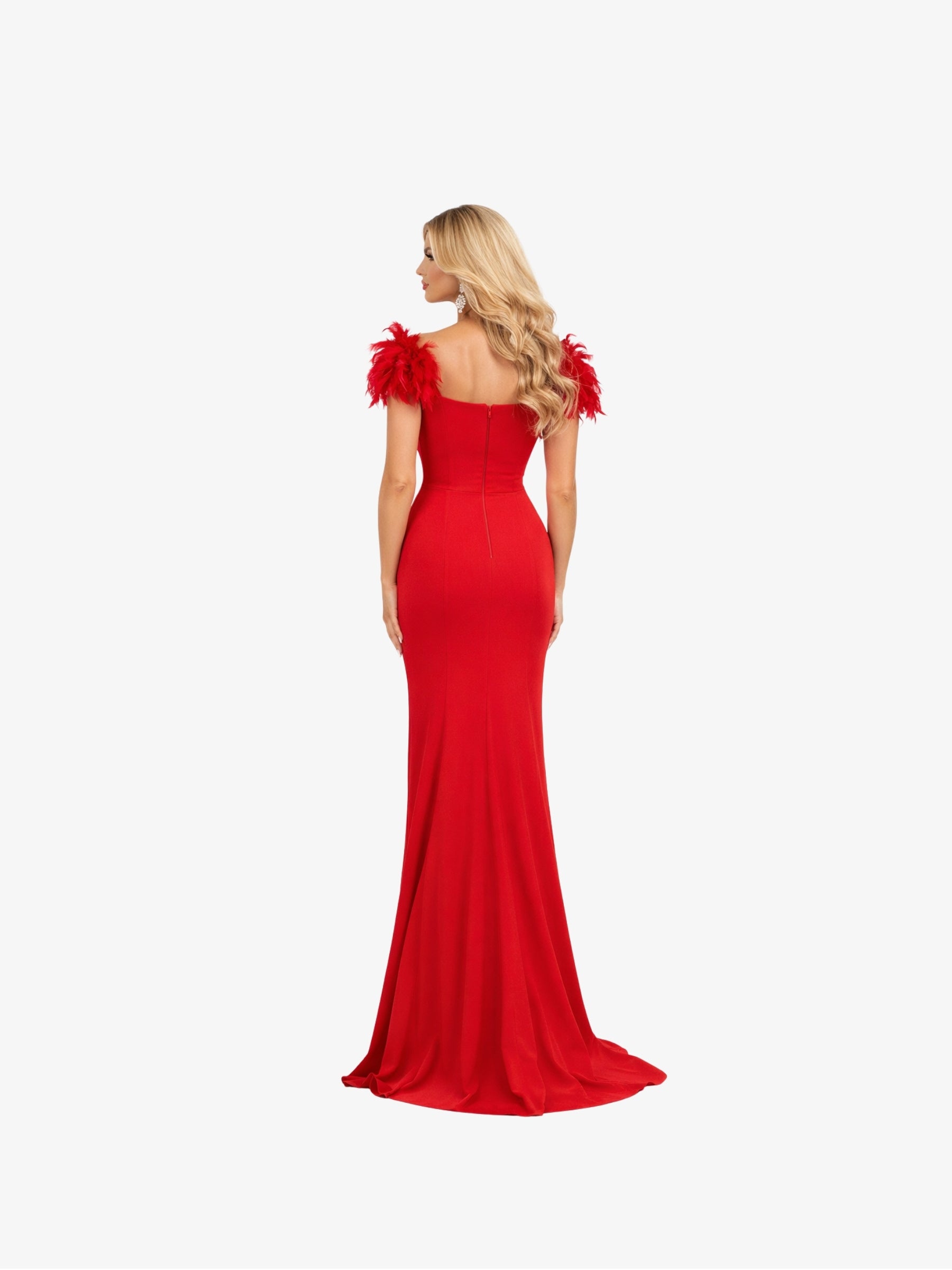 Rochie Eleganta "Marimar" , Rosu