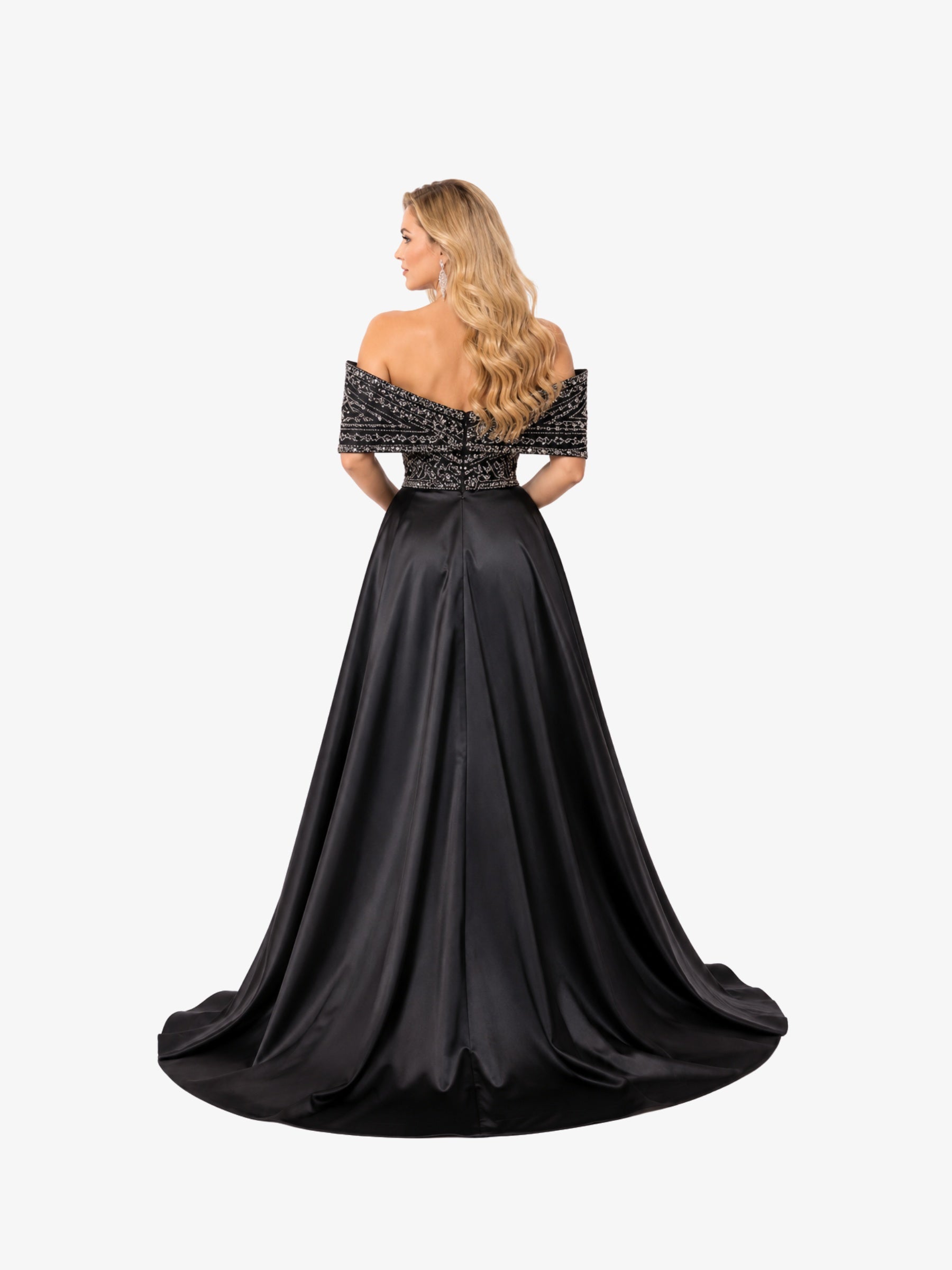 Rochie Lunga “Daiana” Regal, Negru