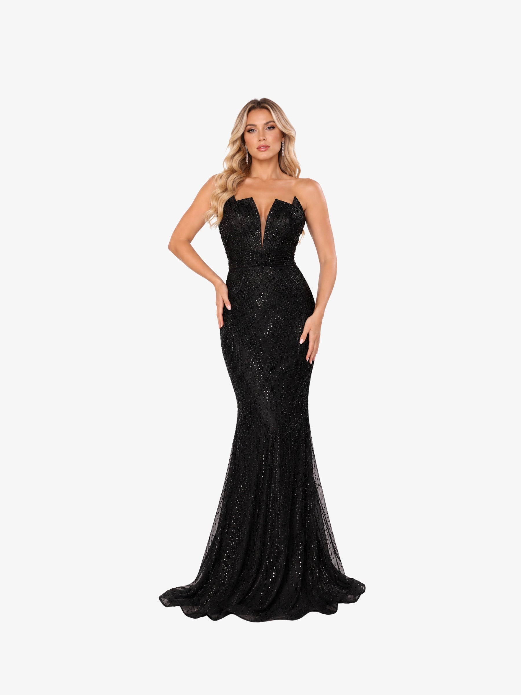 Rochie Eleganta “Camila”, Negru
