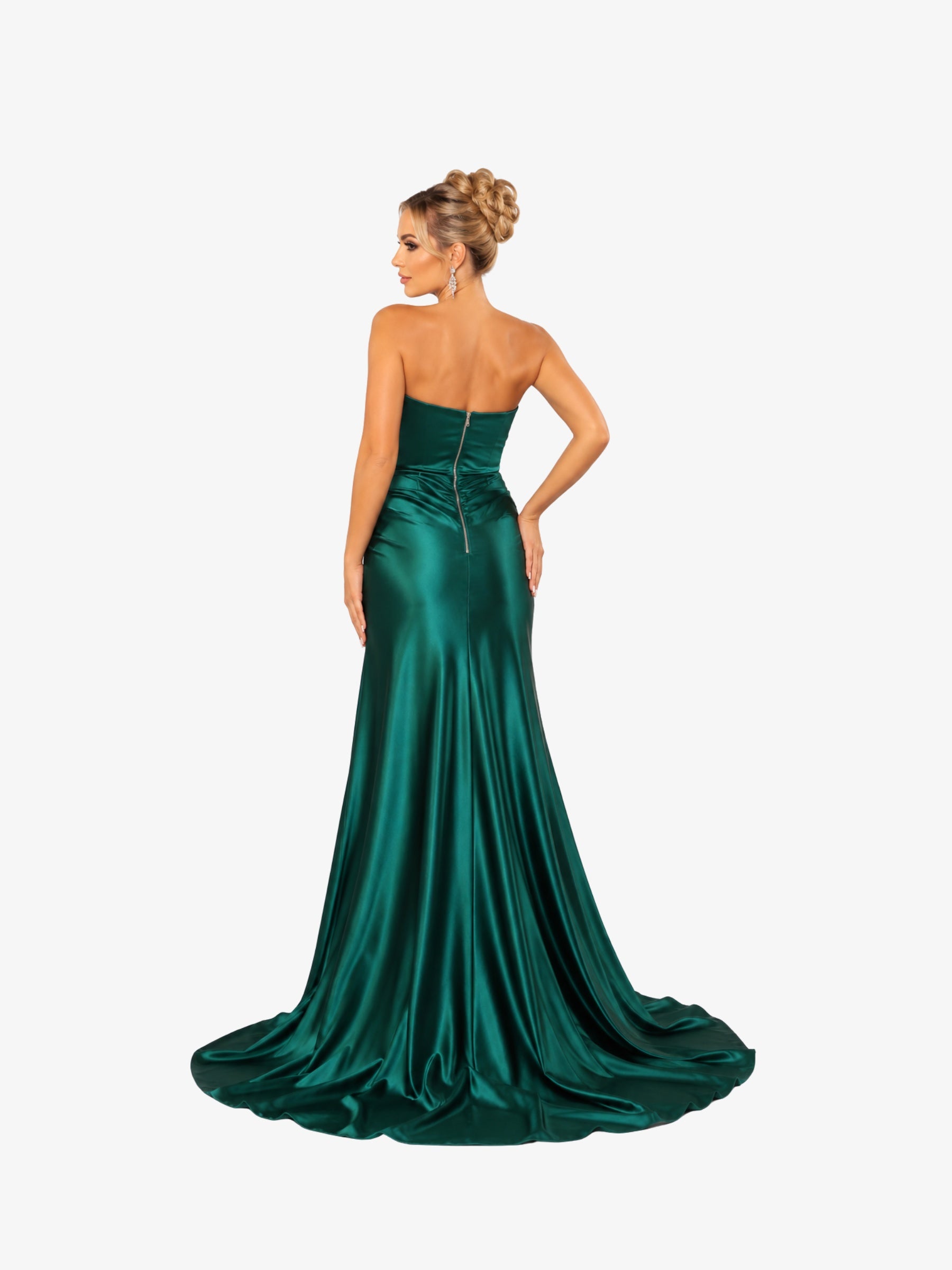 Rochie Lunga “Zehaia”, Verde