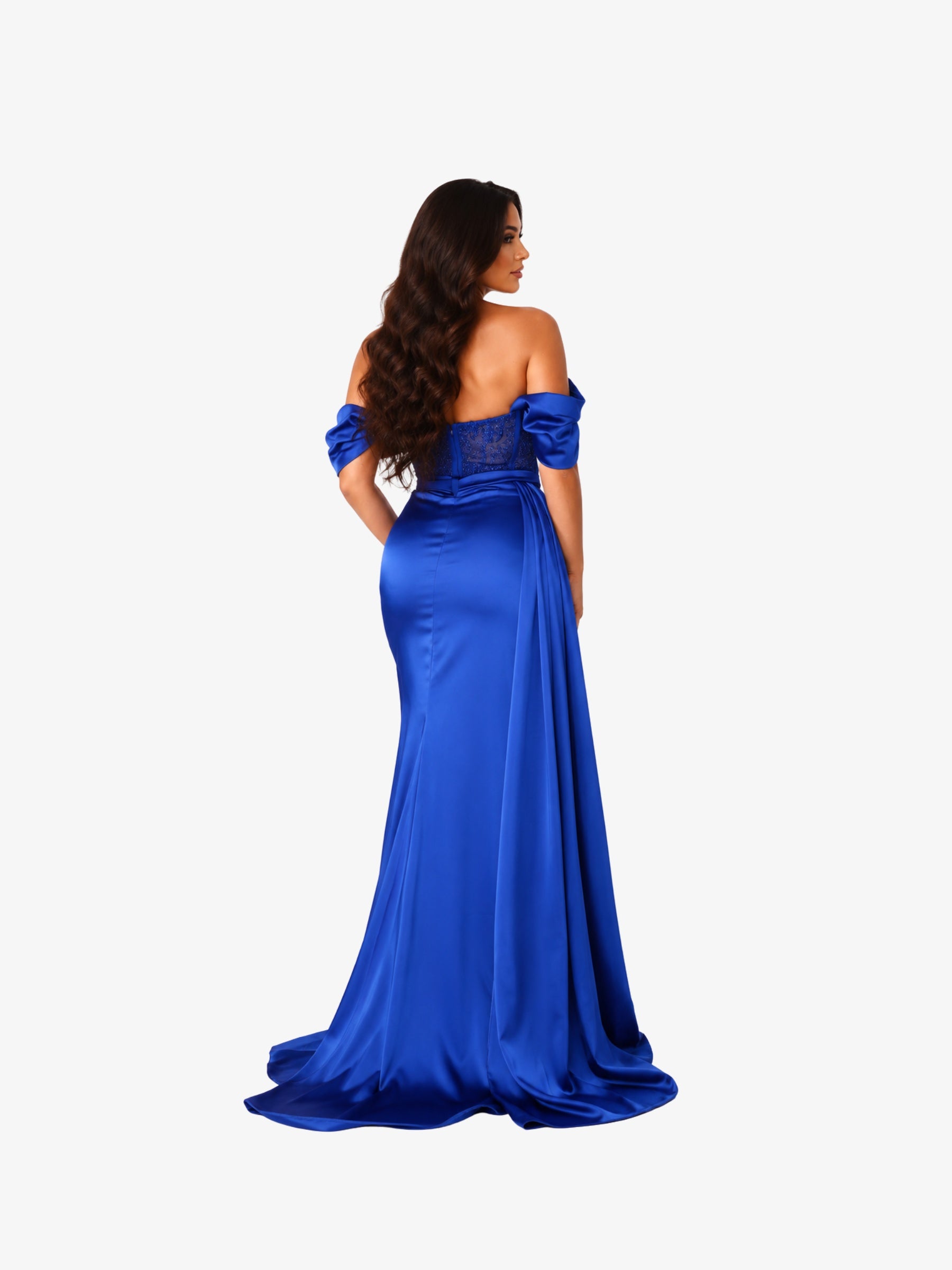 Rochie Lunga "Melody", Albastra