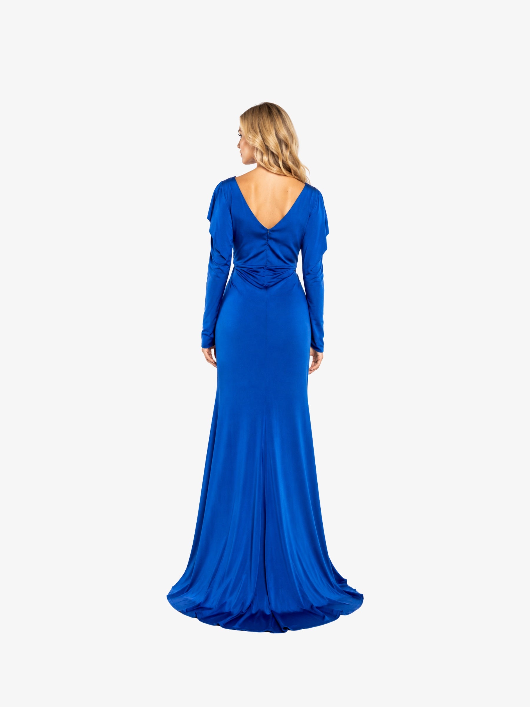Rochie Lunga "Ofelia", Albastru