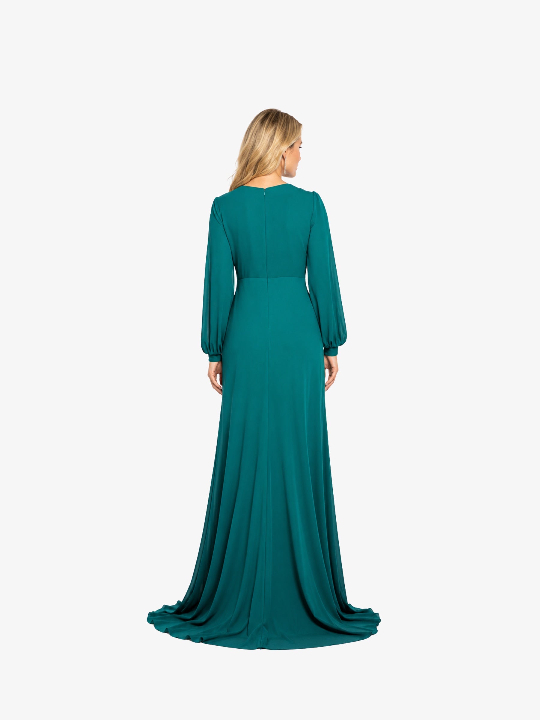 Rochie Lunga "Maira", Turcoaz