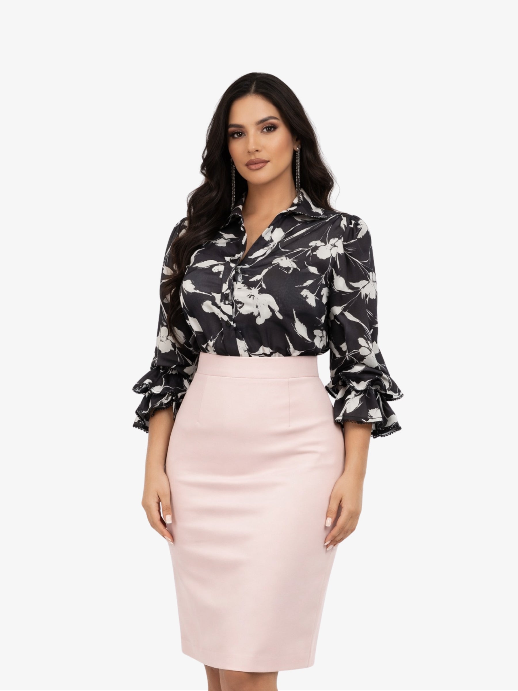 Camasa Eleganta "Eliana", Negru