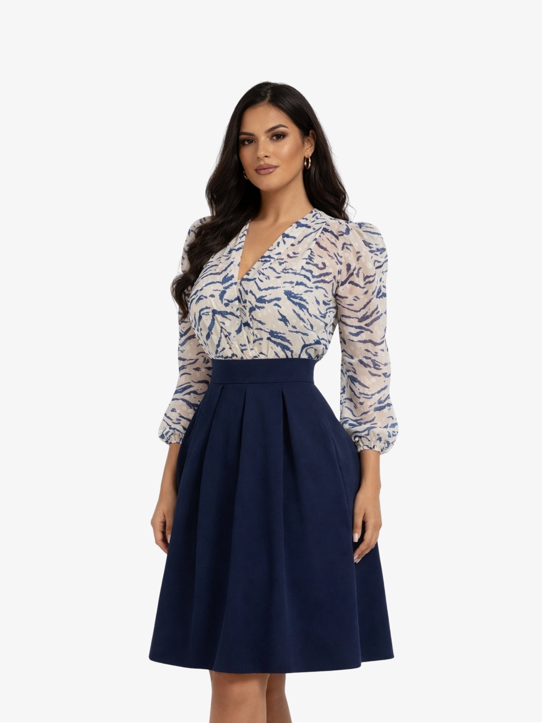 Camasa Eleganta “Naty”, Albastru