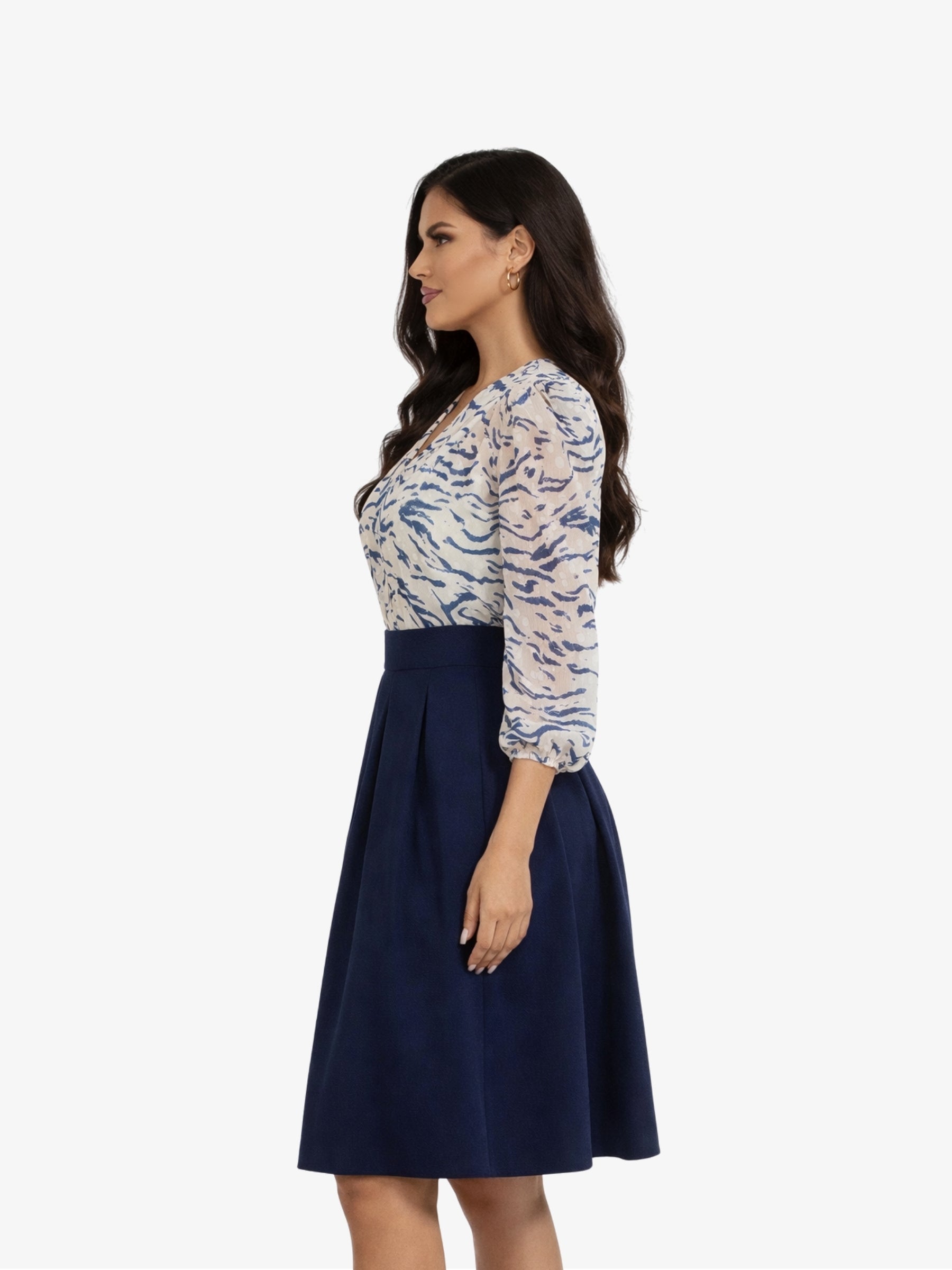 Camasa Eleganta “Naty”, Albastru