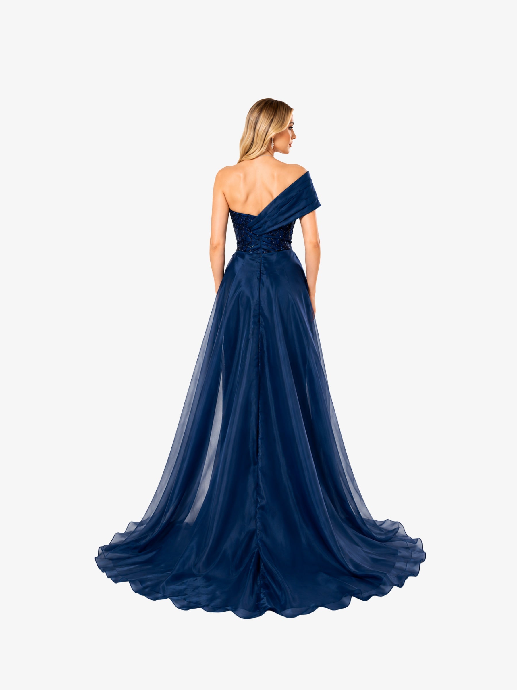 Rochie Lunga "Valentina", Albastra