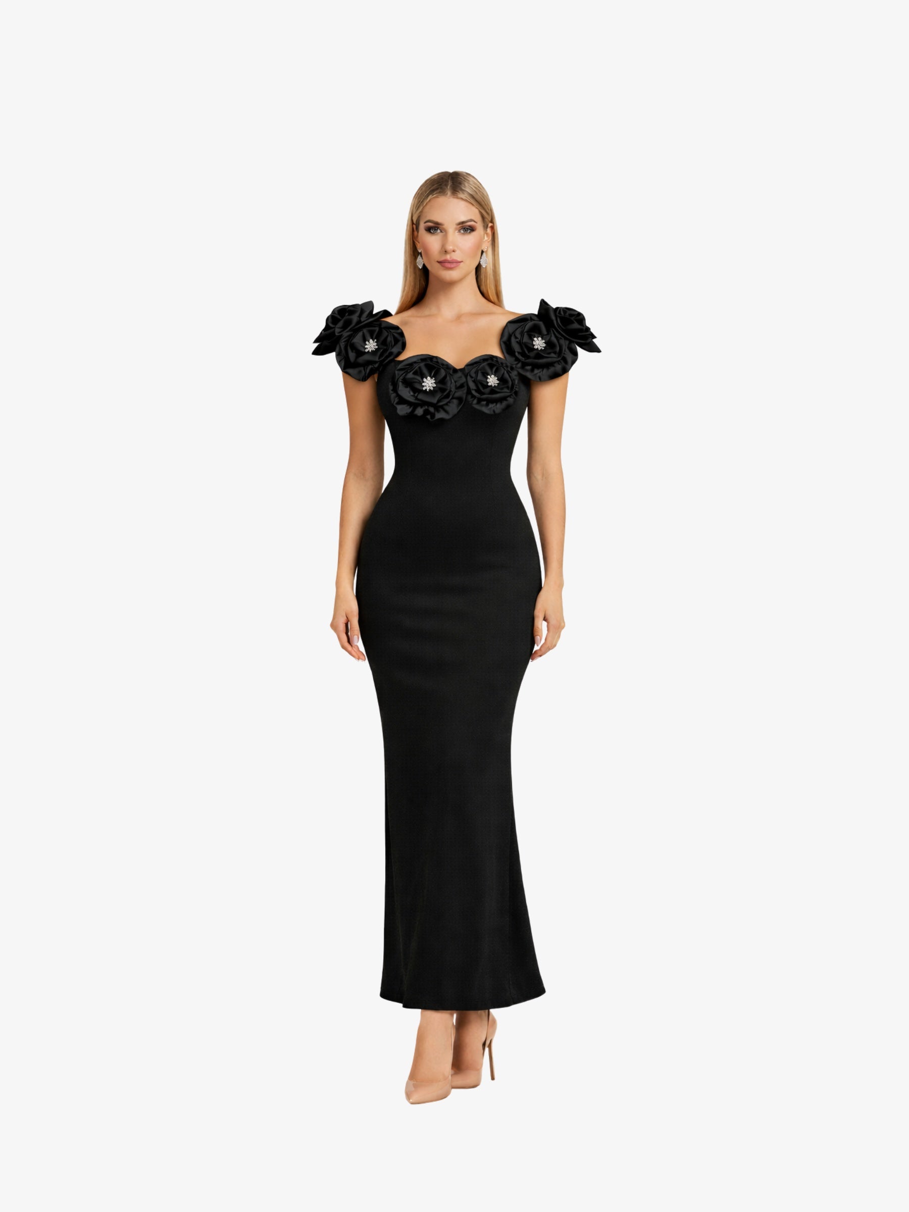 Rochie Scurta "Gretta", Negru