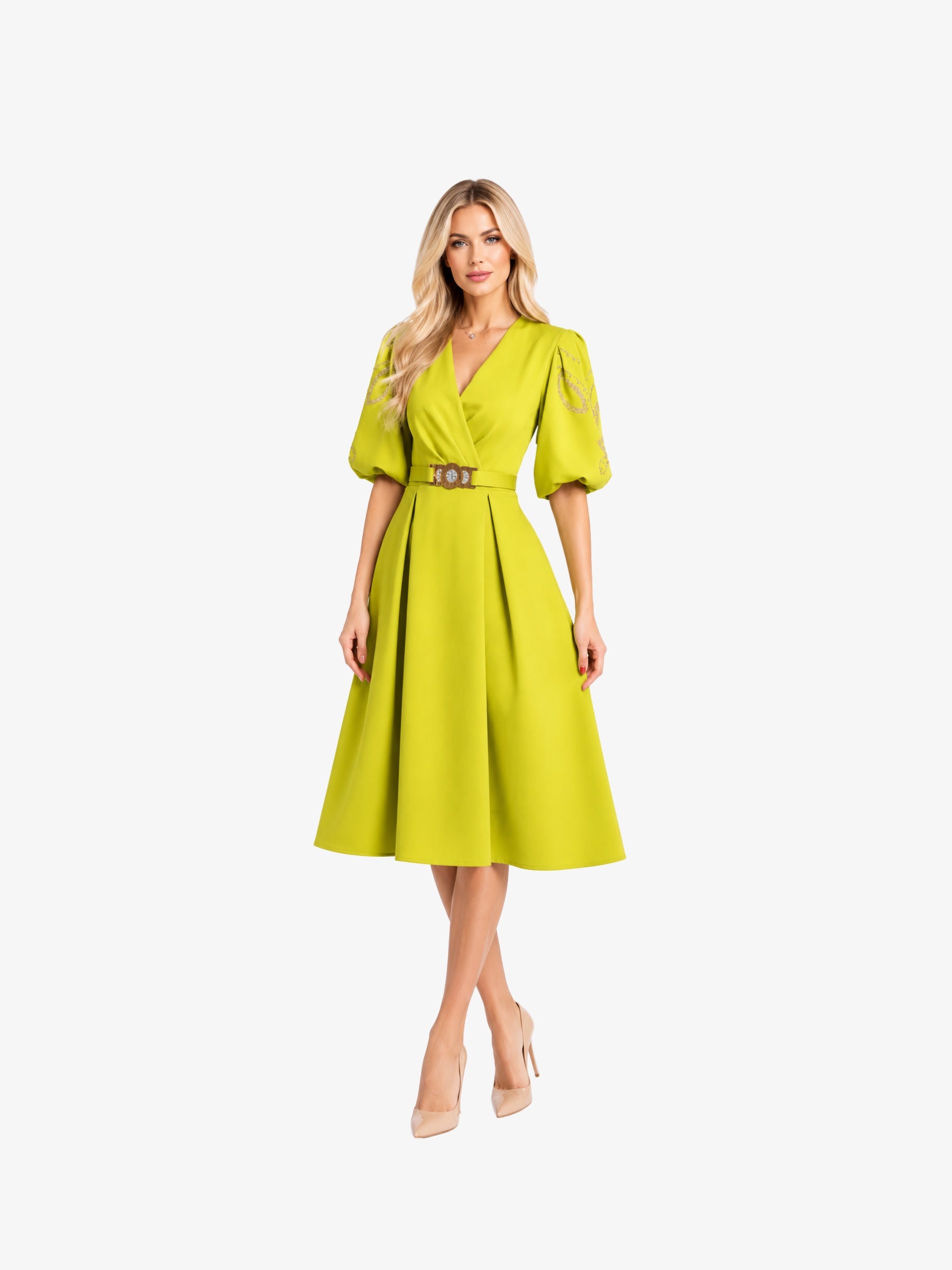 Rochie Midi “Danny”, Fistic