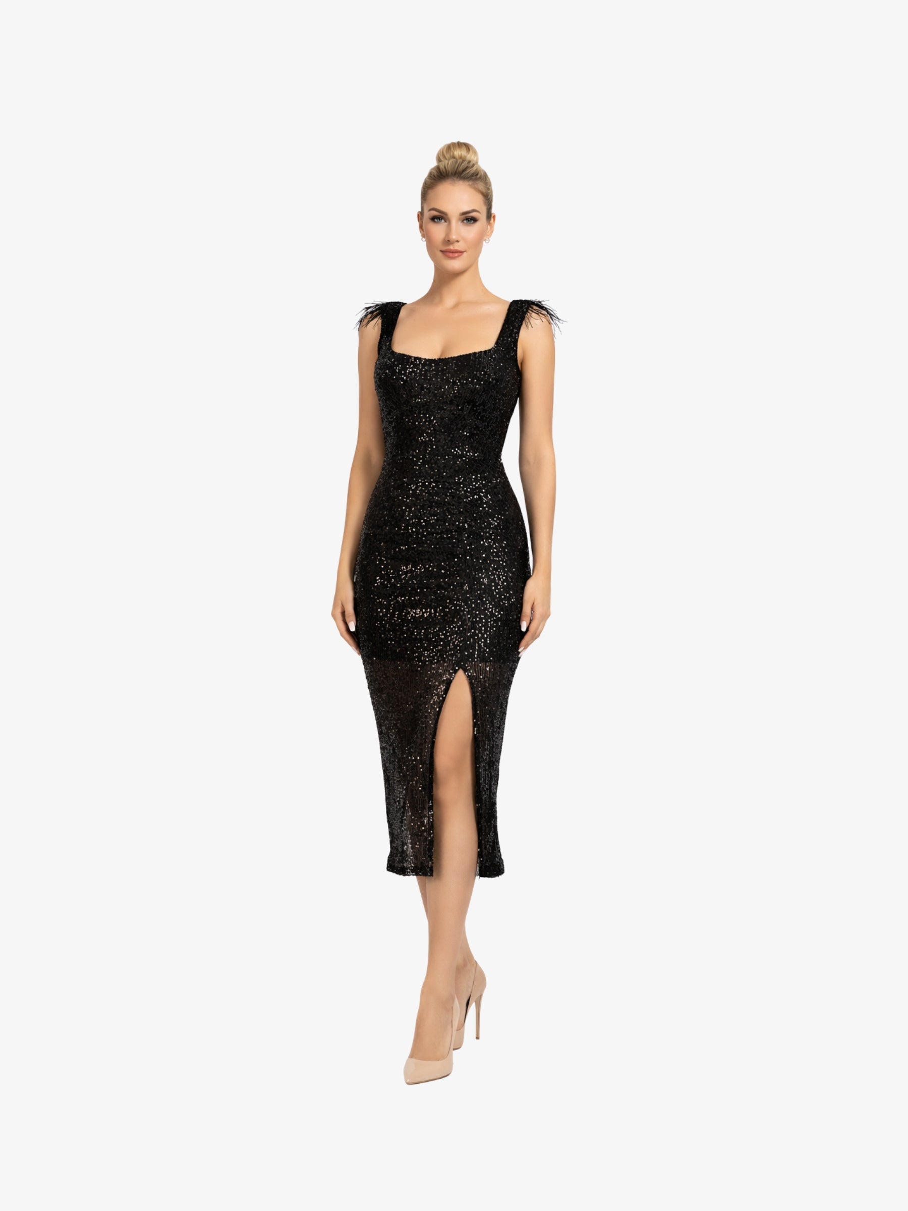 Rochie Scurta “Abbela”, Negru