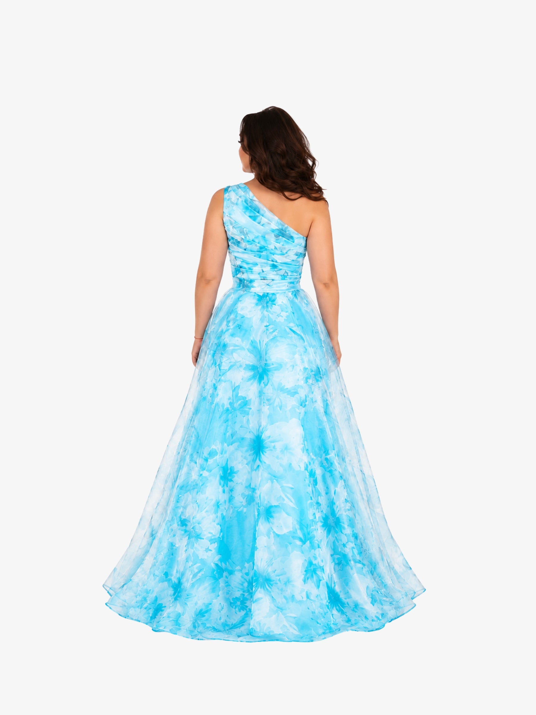 Rochie Eleganta “Magnolia”, Turcoaz