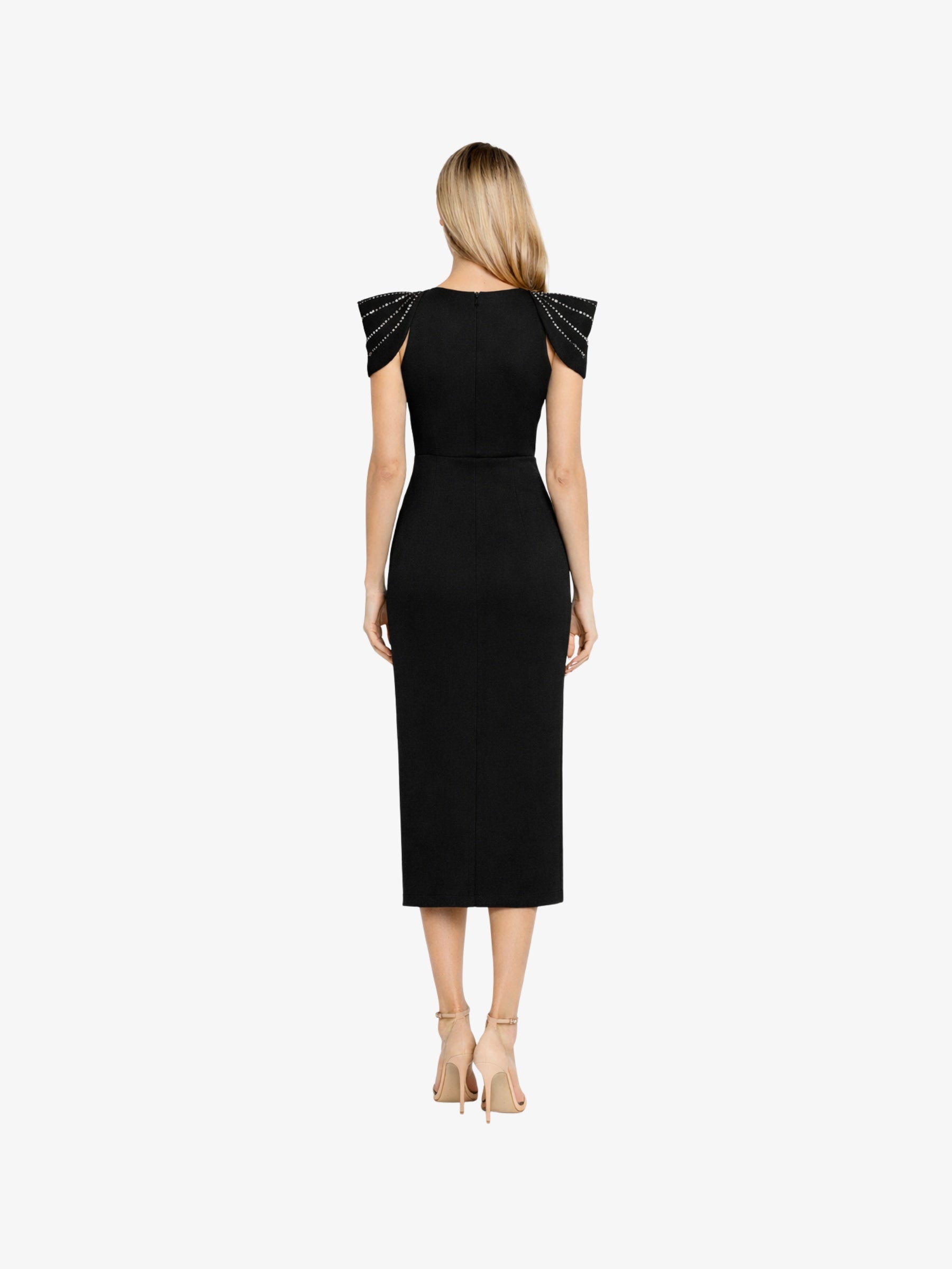 Rochie Midi "Isabela", Neagra