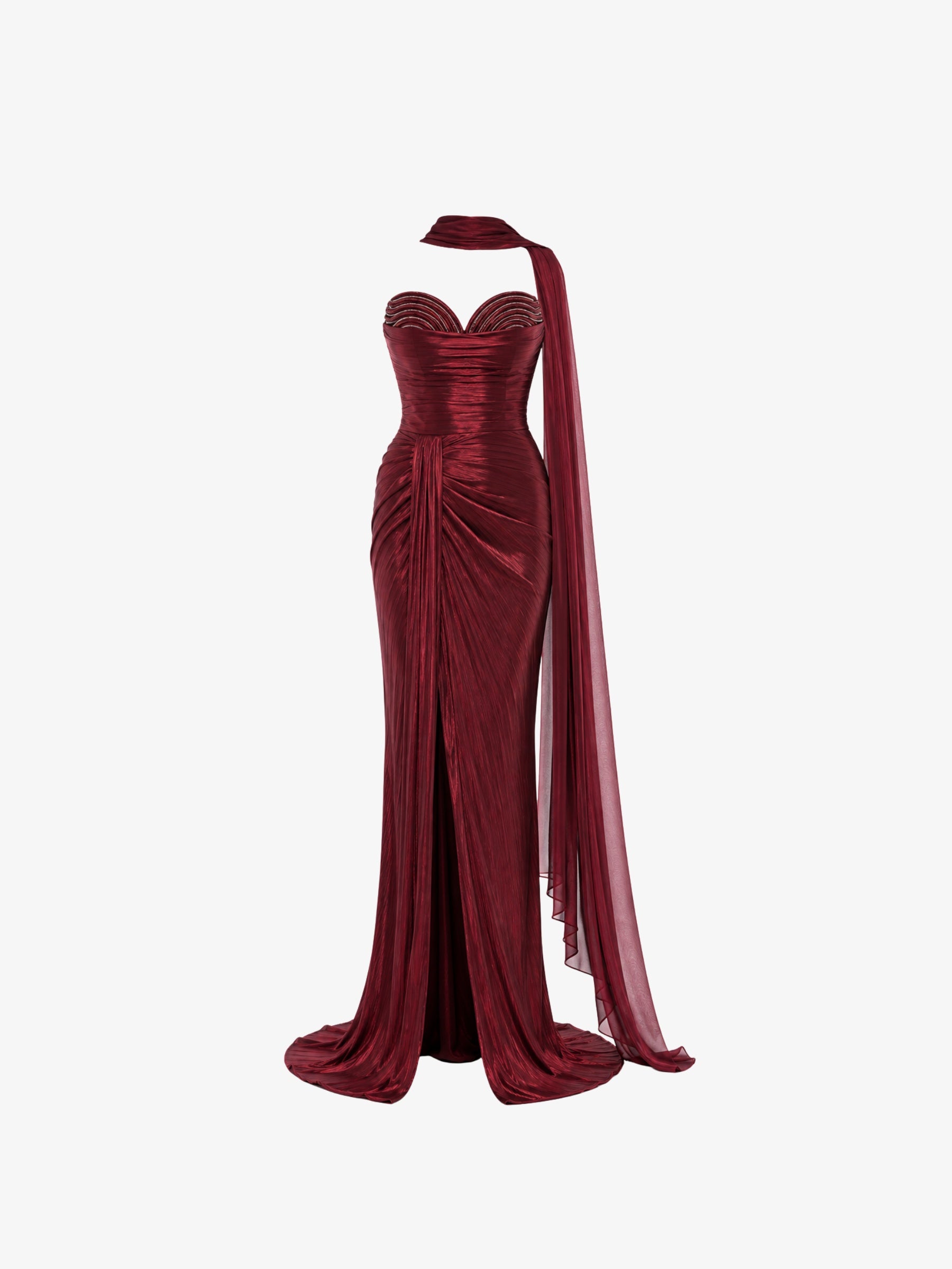Rochie Eleganta “Merlot”, Burgundy