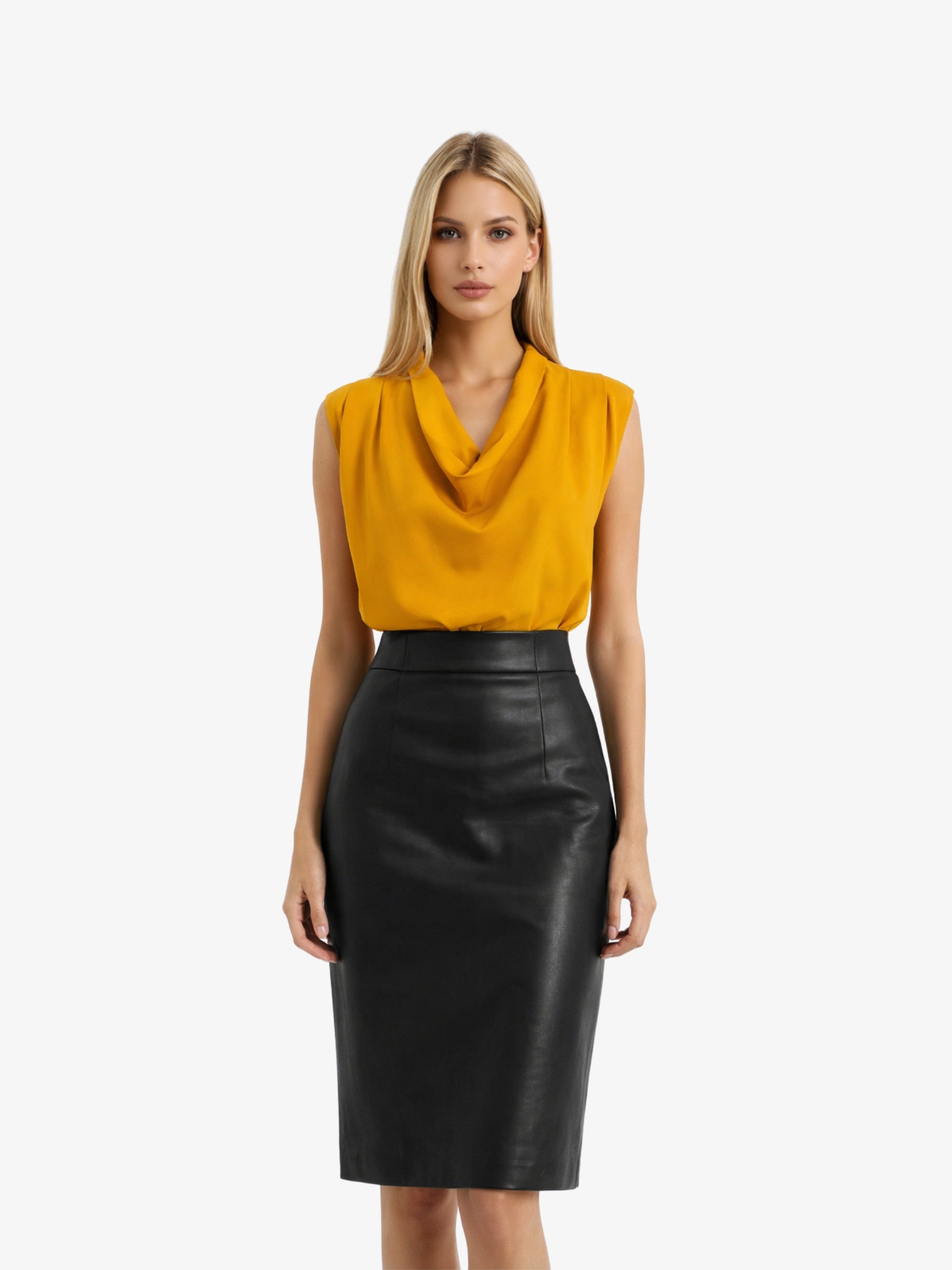 Bluza Eleganta “Sharon”, Mustar