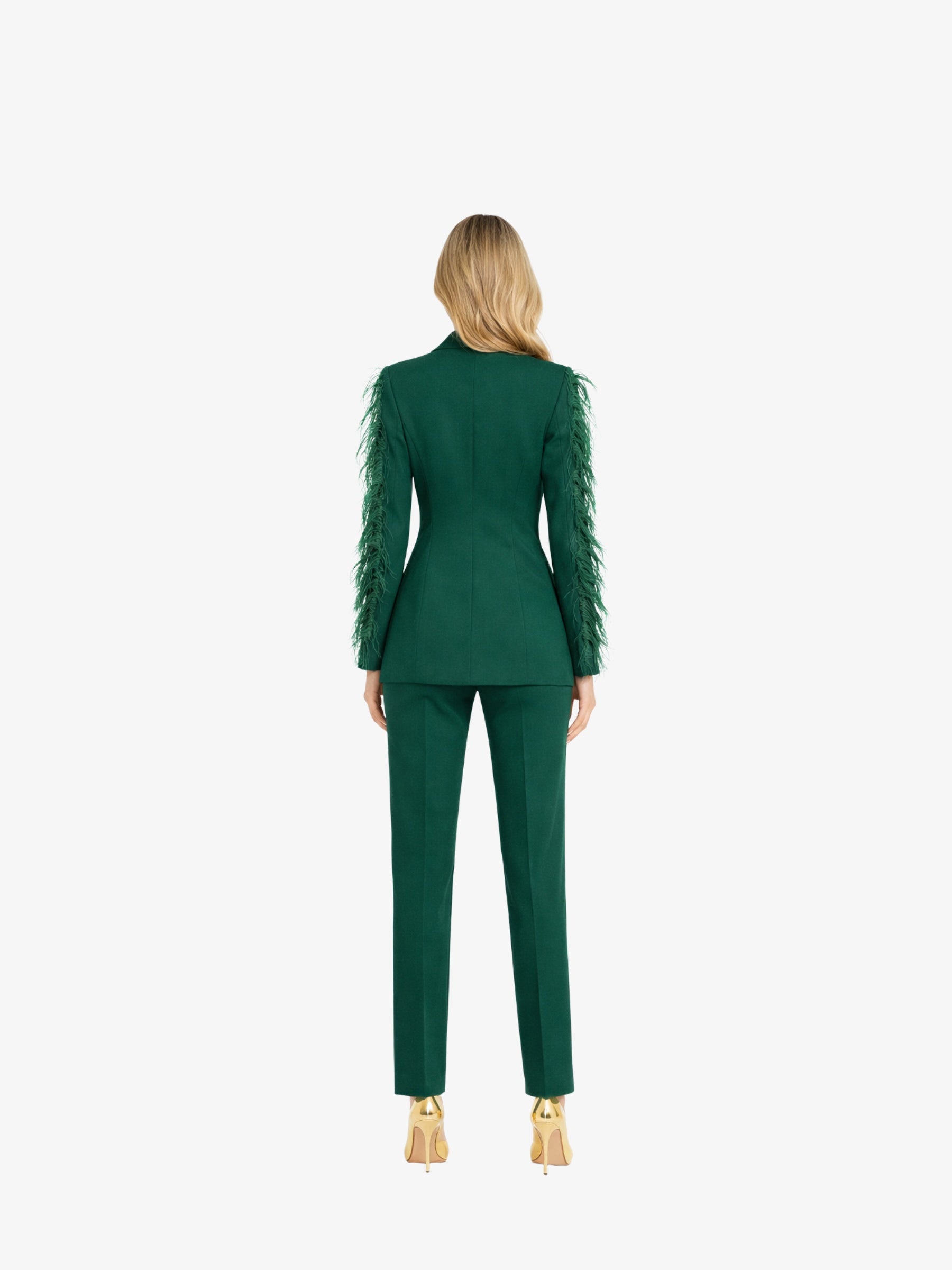 Costum Elegant “Amy”, Verde