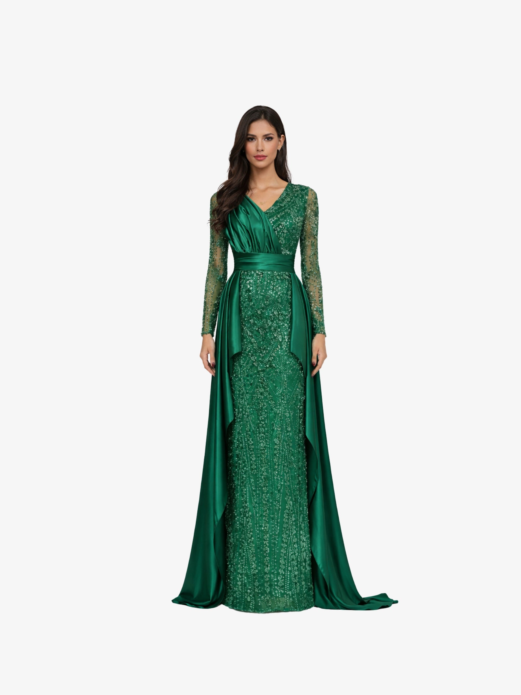 Rochie Eleganta “Latiffa”, Verde