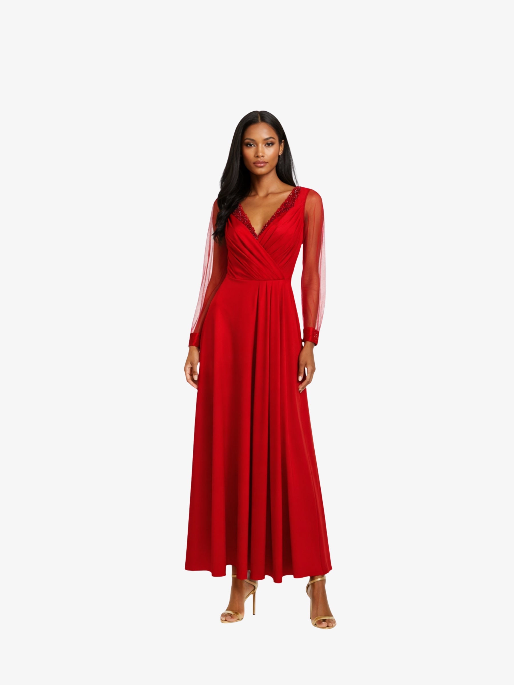 Rochie Eleganta “Oasis”, Rosu
