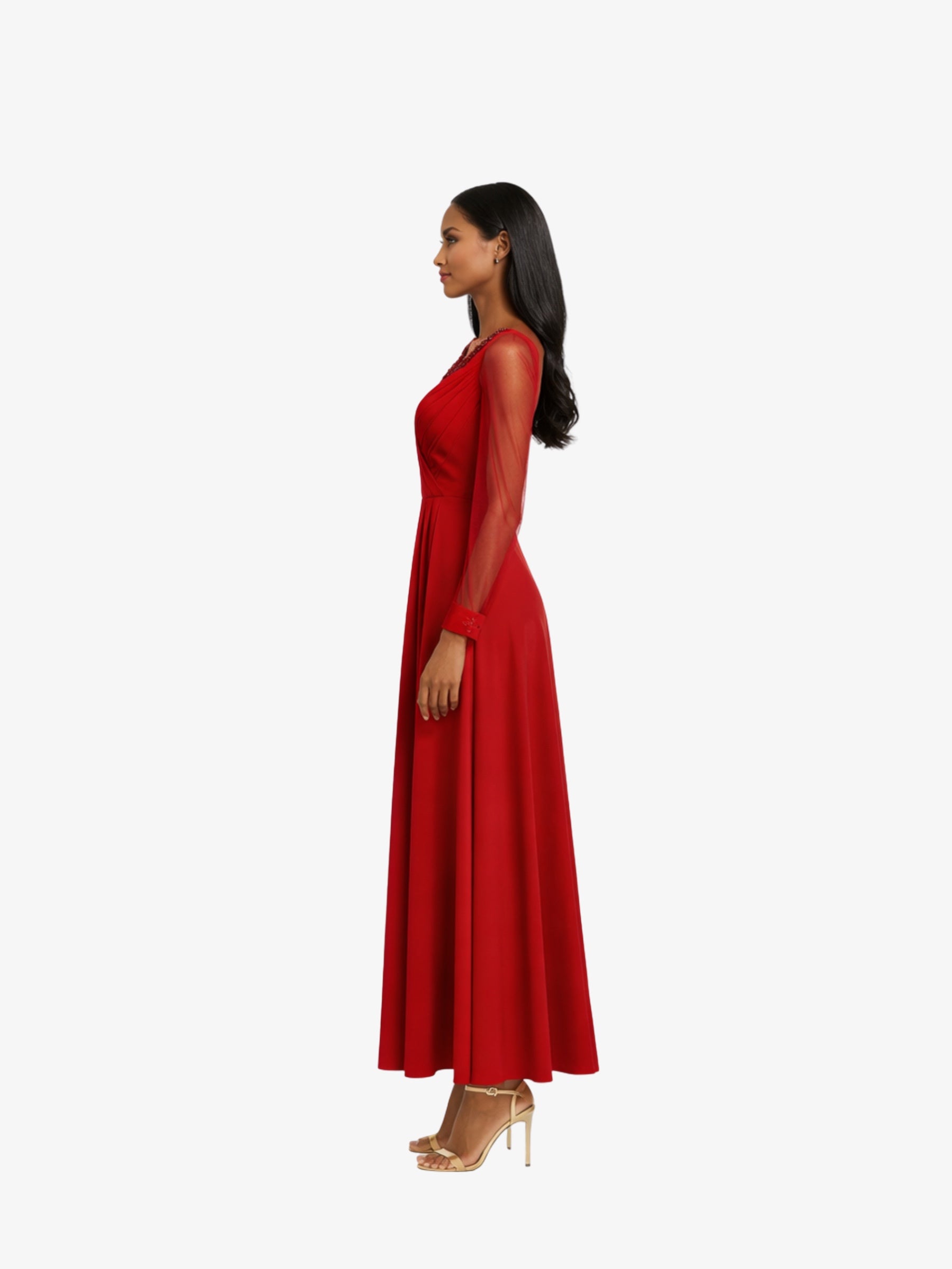 Rochie Eleganta “Oasis”, Rosu