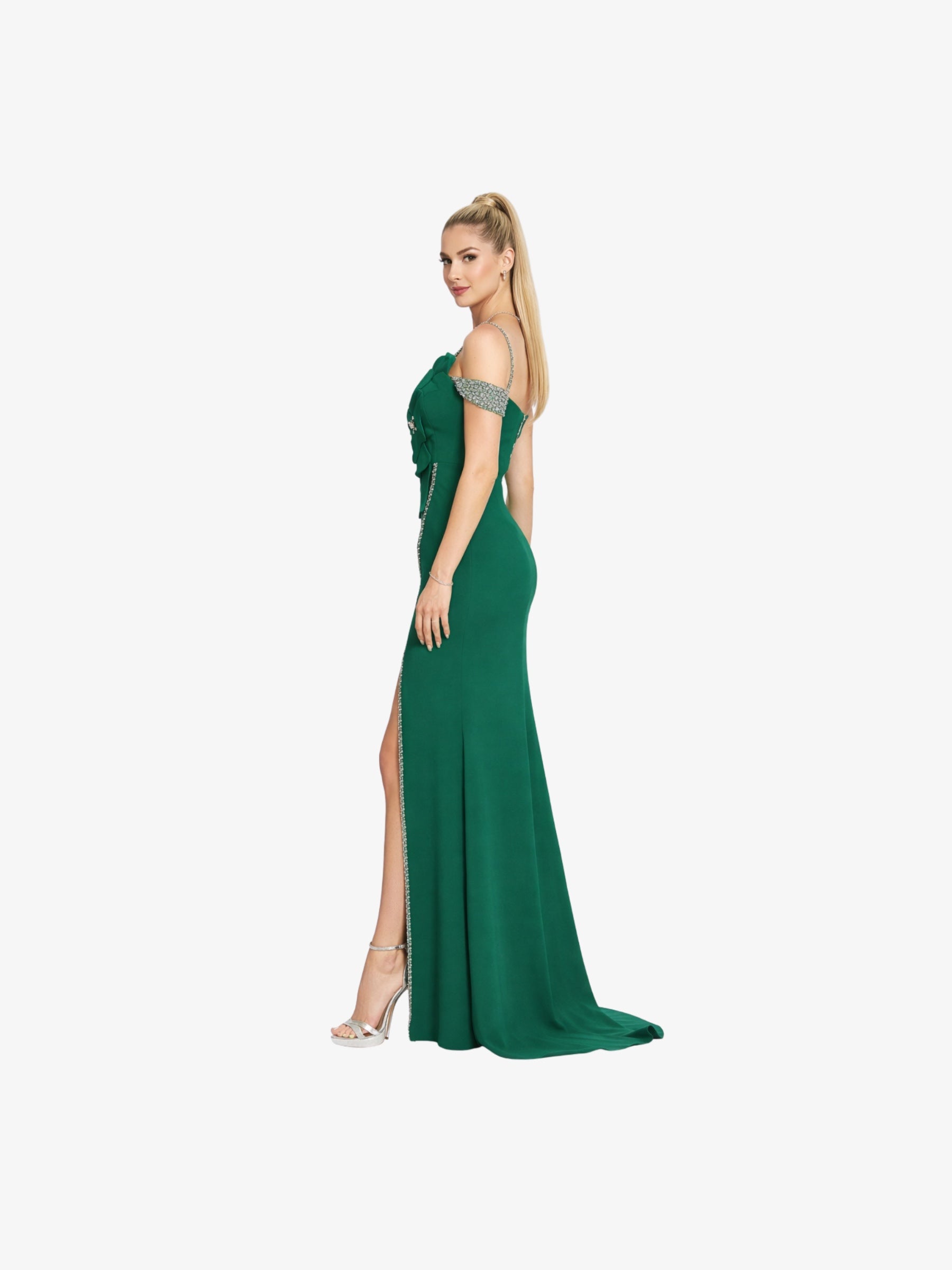 Rochie Lunga “Daphne”, Verde