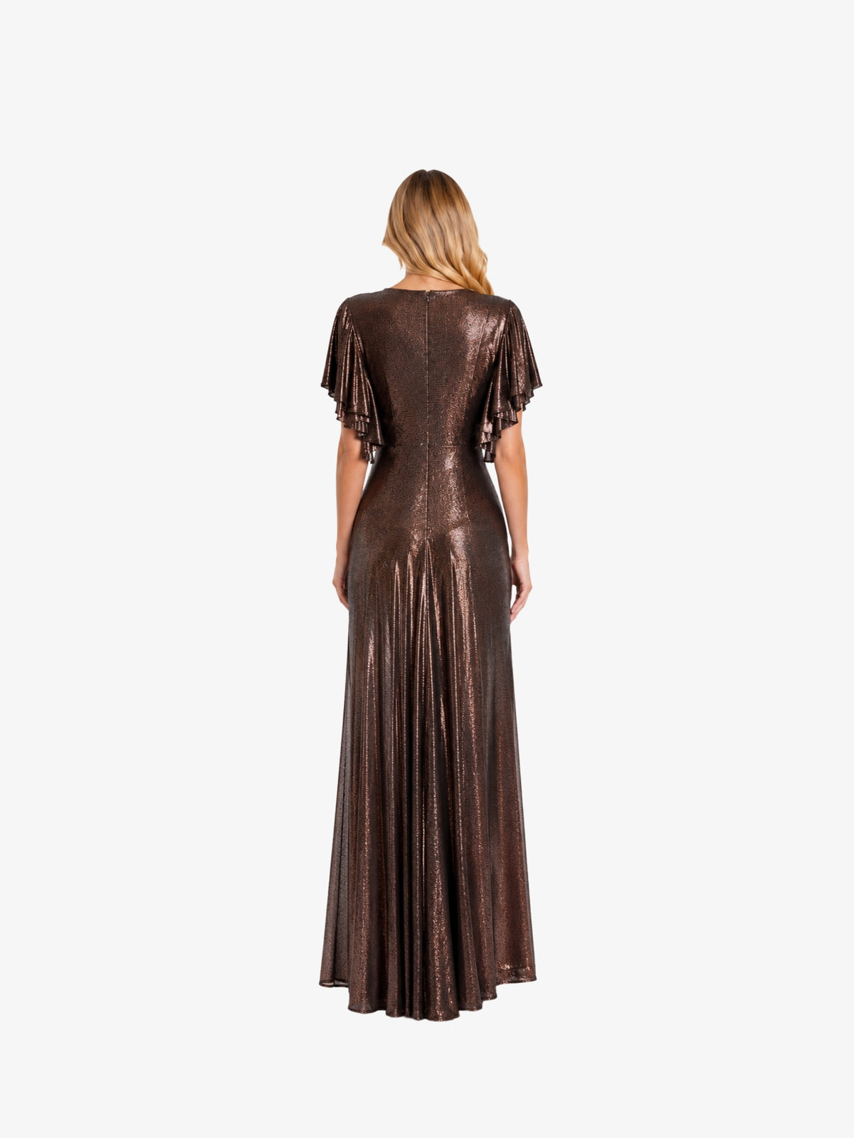 Rochie Lunga “Marais”, Ciocolatiu