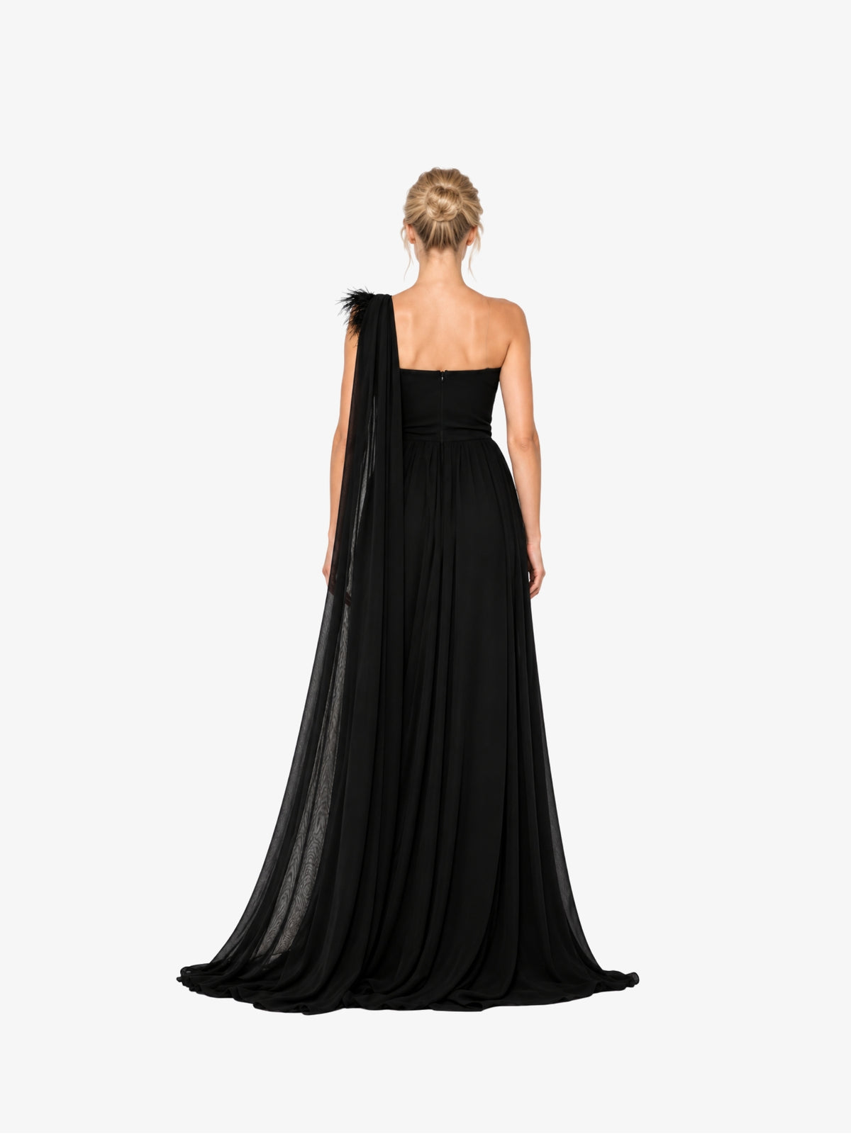 Rochie Lunga “Abla”, Negru