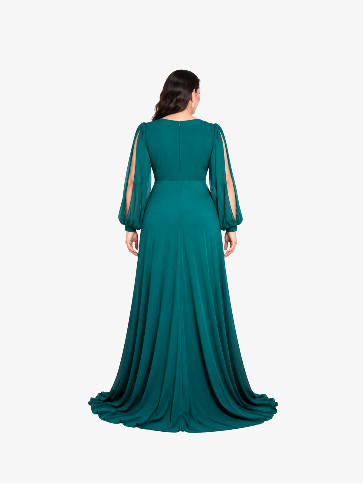 Rochie Lunga "Maira", Turcoaz