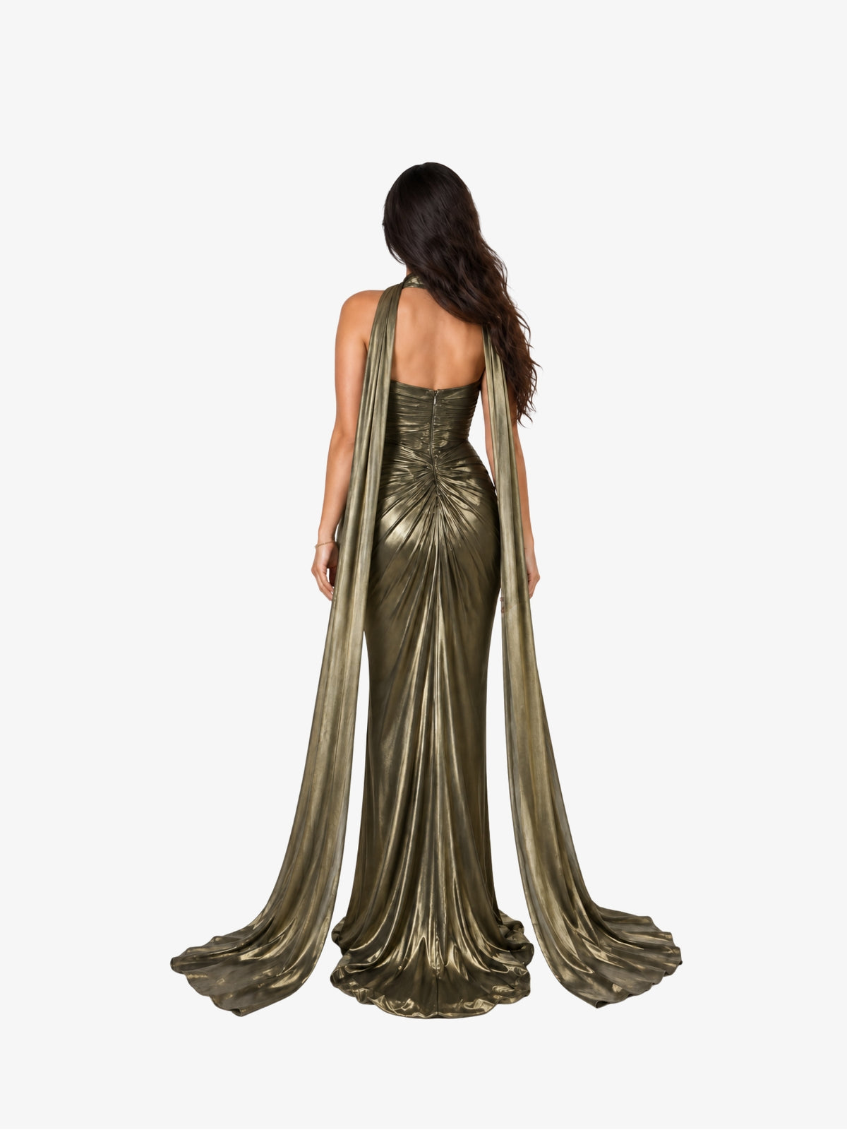 Rochie Eleganta “Estella”, Verde Sticla