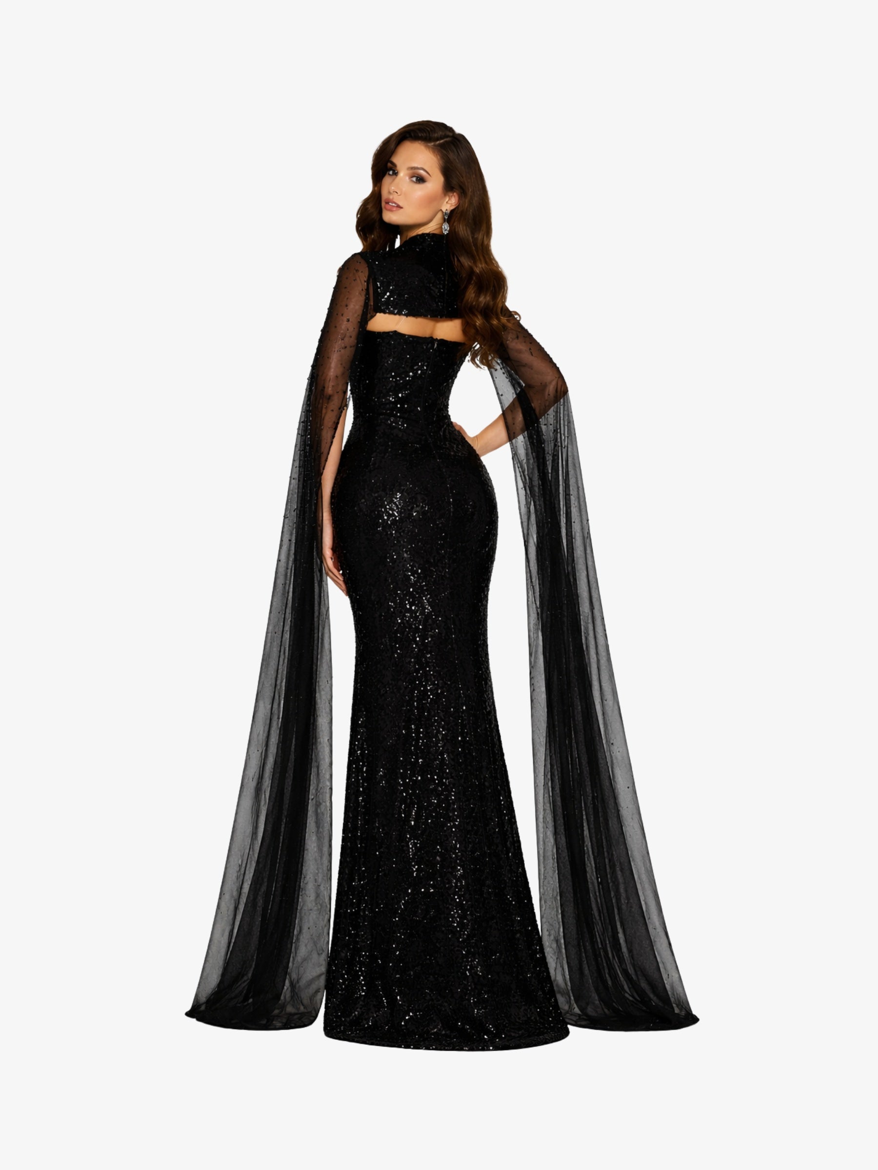 Rochie Lunga “Altesa”, Negru