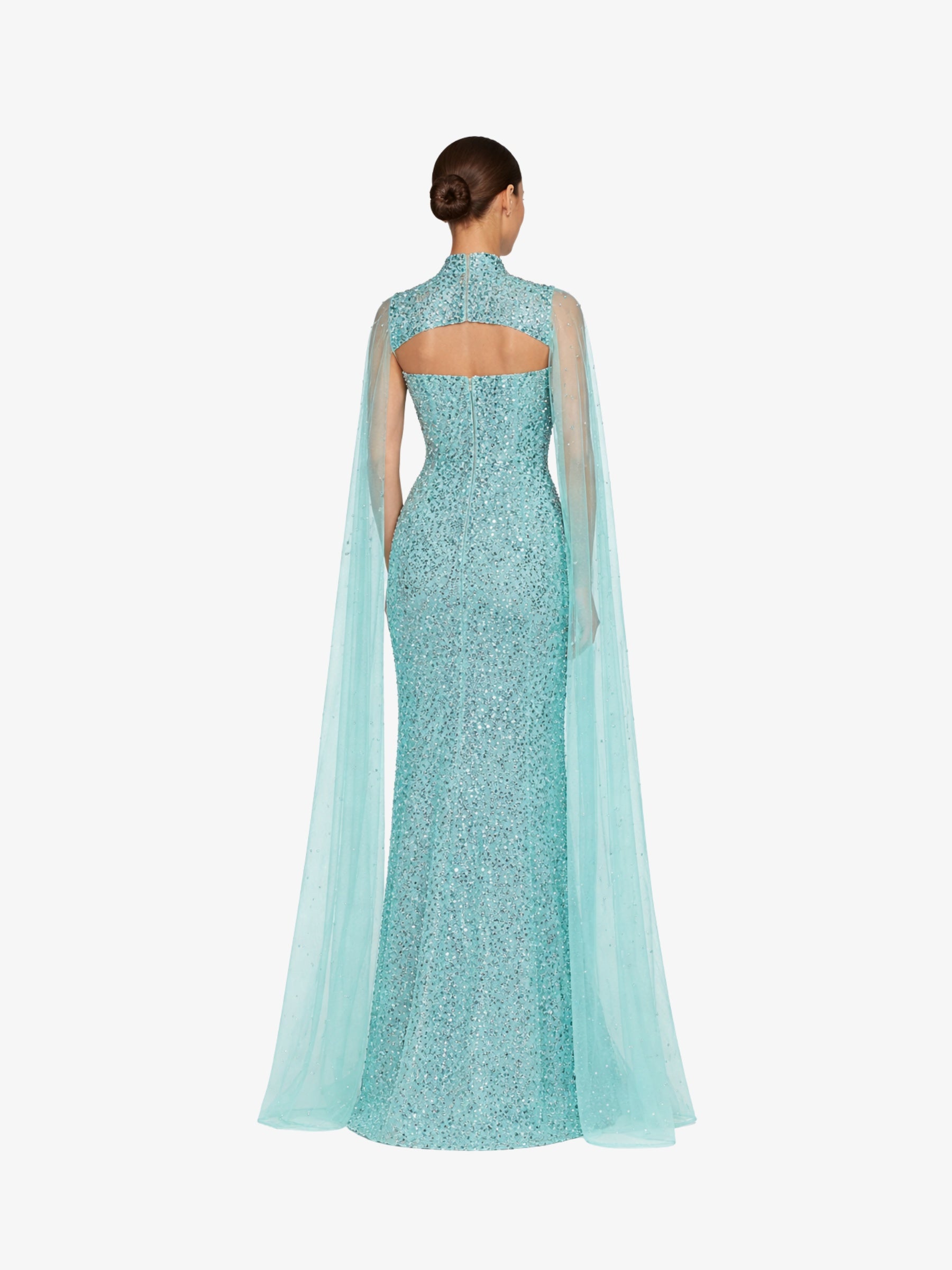 Rochie Lunga “Altesa”, Turcoaz