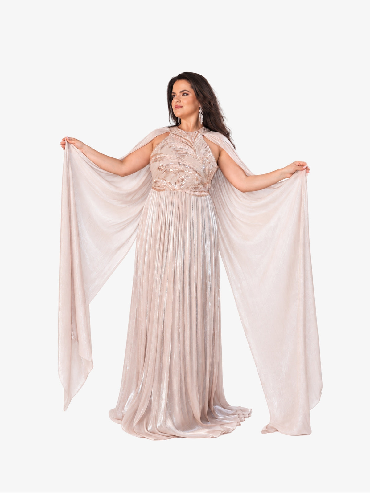 Rochie Lunga “Elisabeth”, Ivory