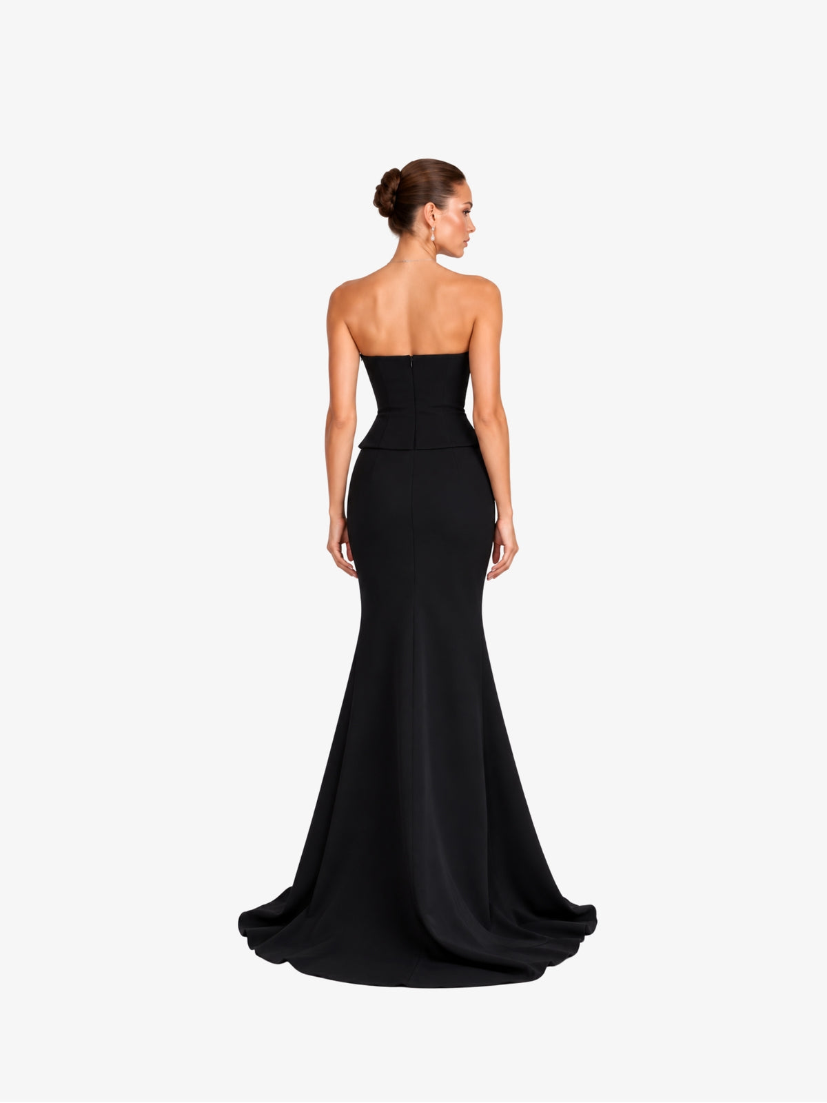 Rochie Eleganta cu Pietre “Deniz”, Negru