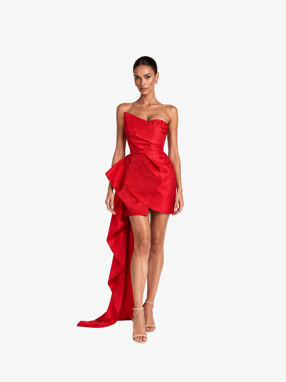 Rochie Scurta “Andromeda”, Rosu