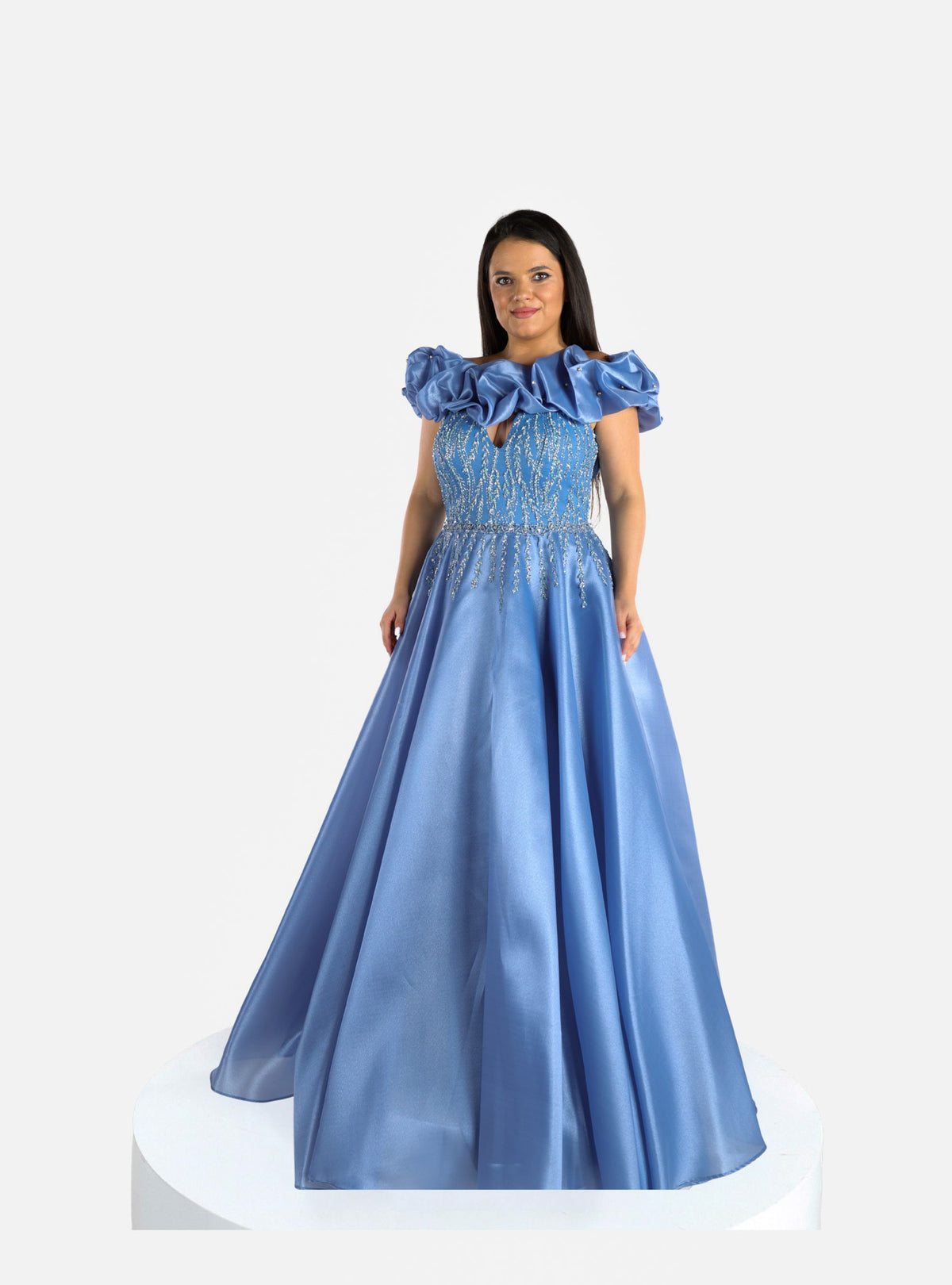 Rochie Eleganta Milenna, Albastru