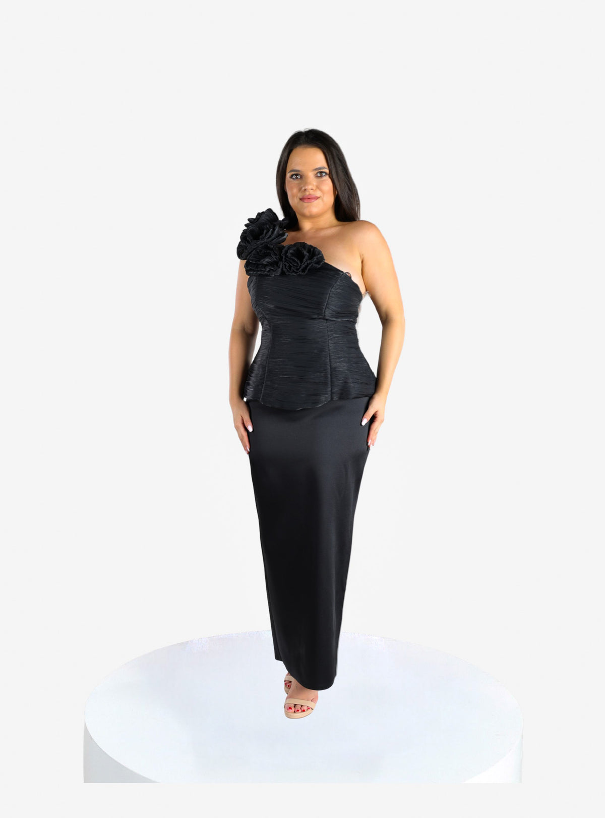 Set 2 piese “Theia”, Negru