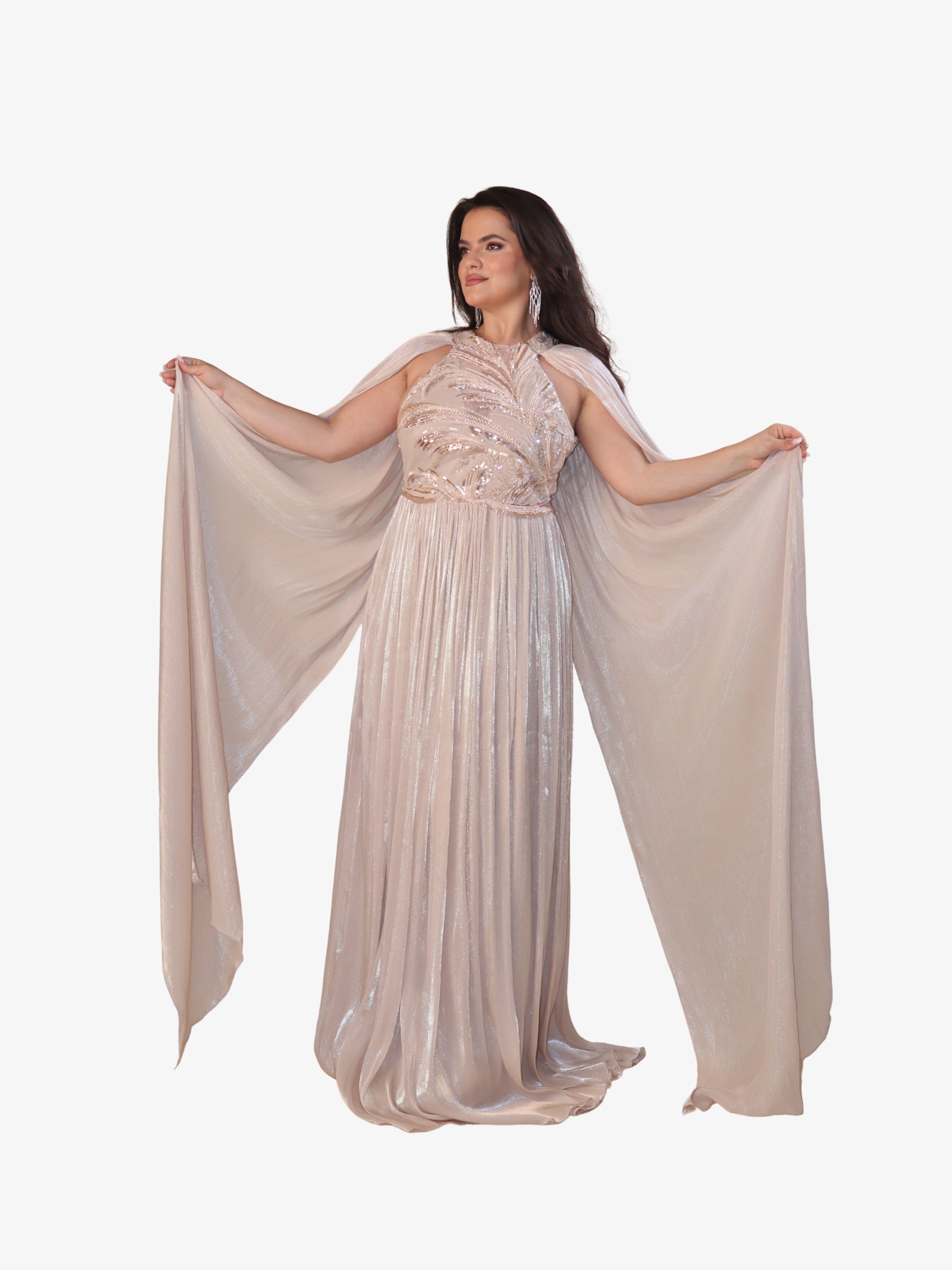 Rochie Lunga “Elisabeth”, Ivory