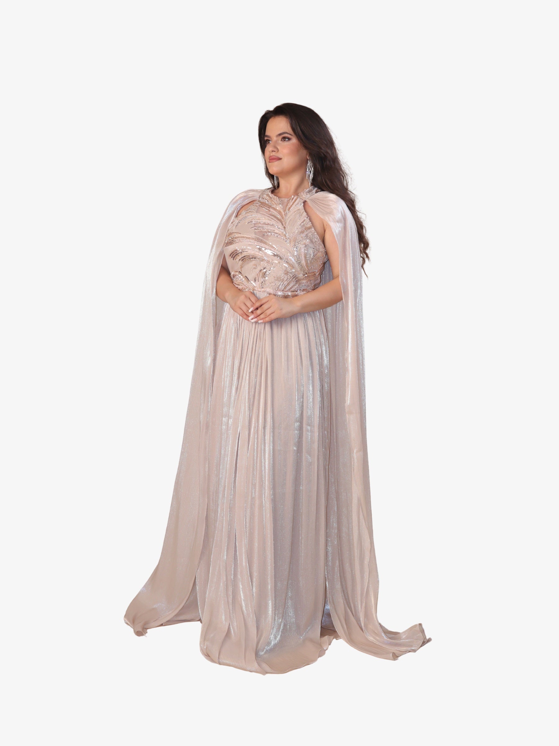Rochie Lunga “Elisabeth”, Ivory