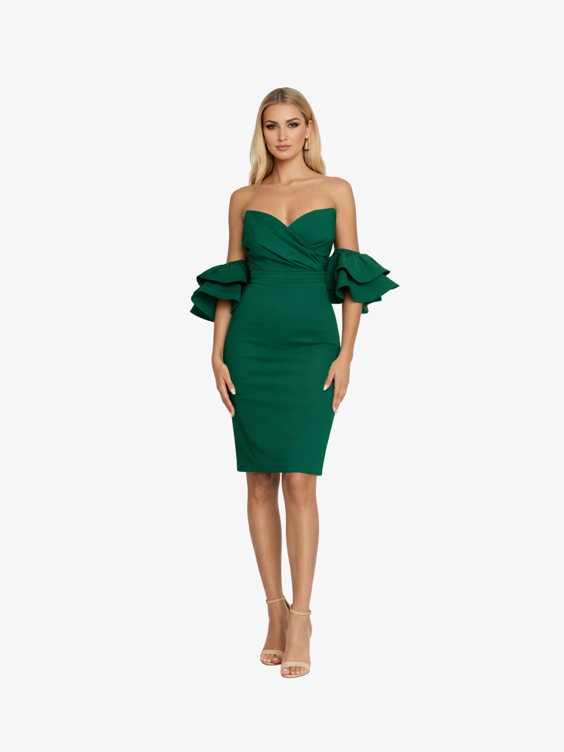 Rochie Scurta “Catinka”, Verde
