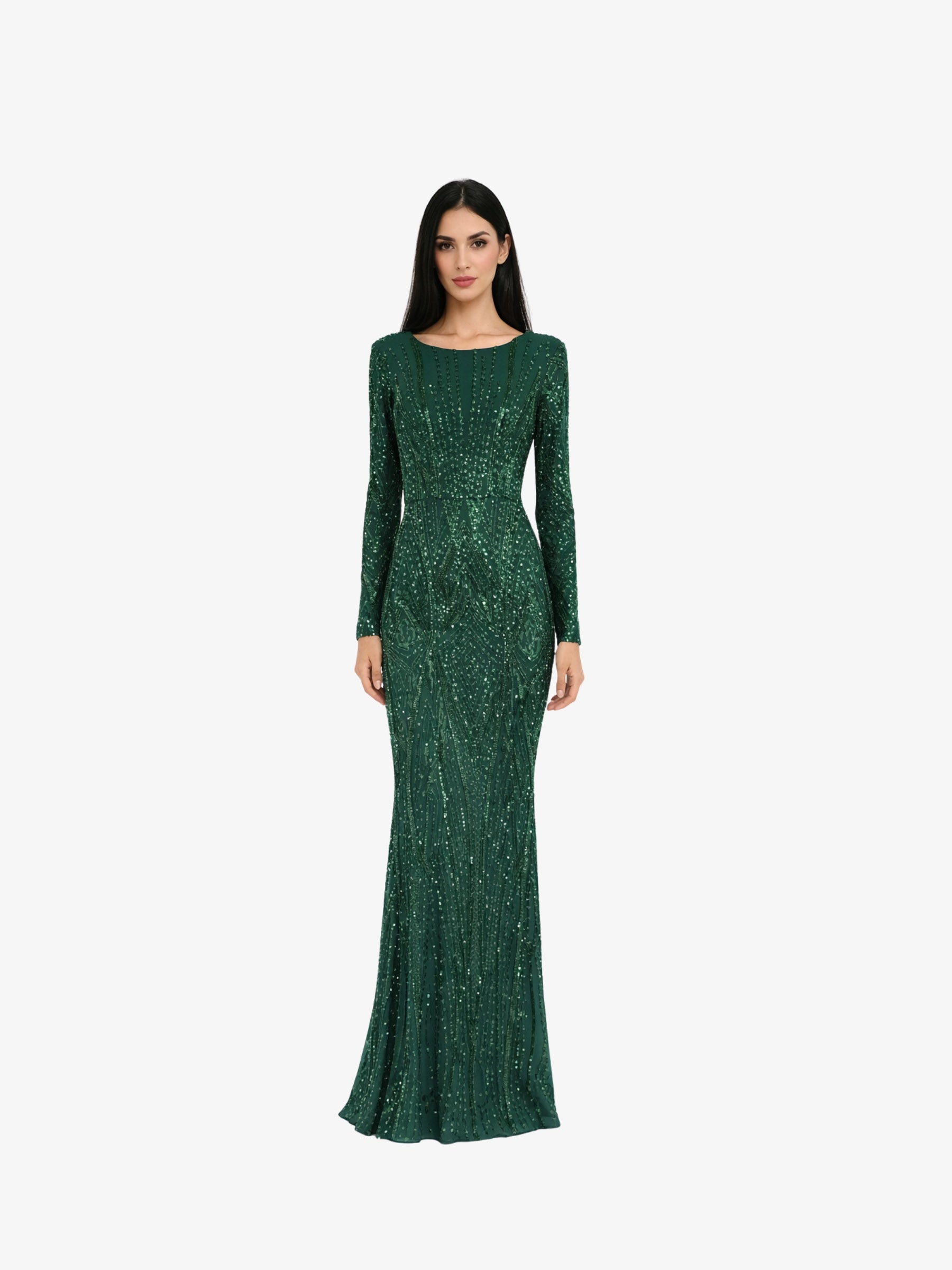 Rochie Lunga “Fely”, Verde
