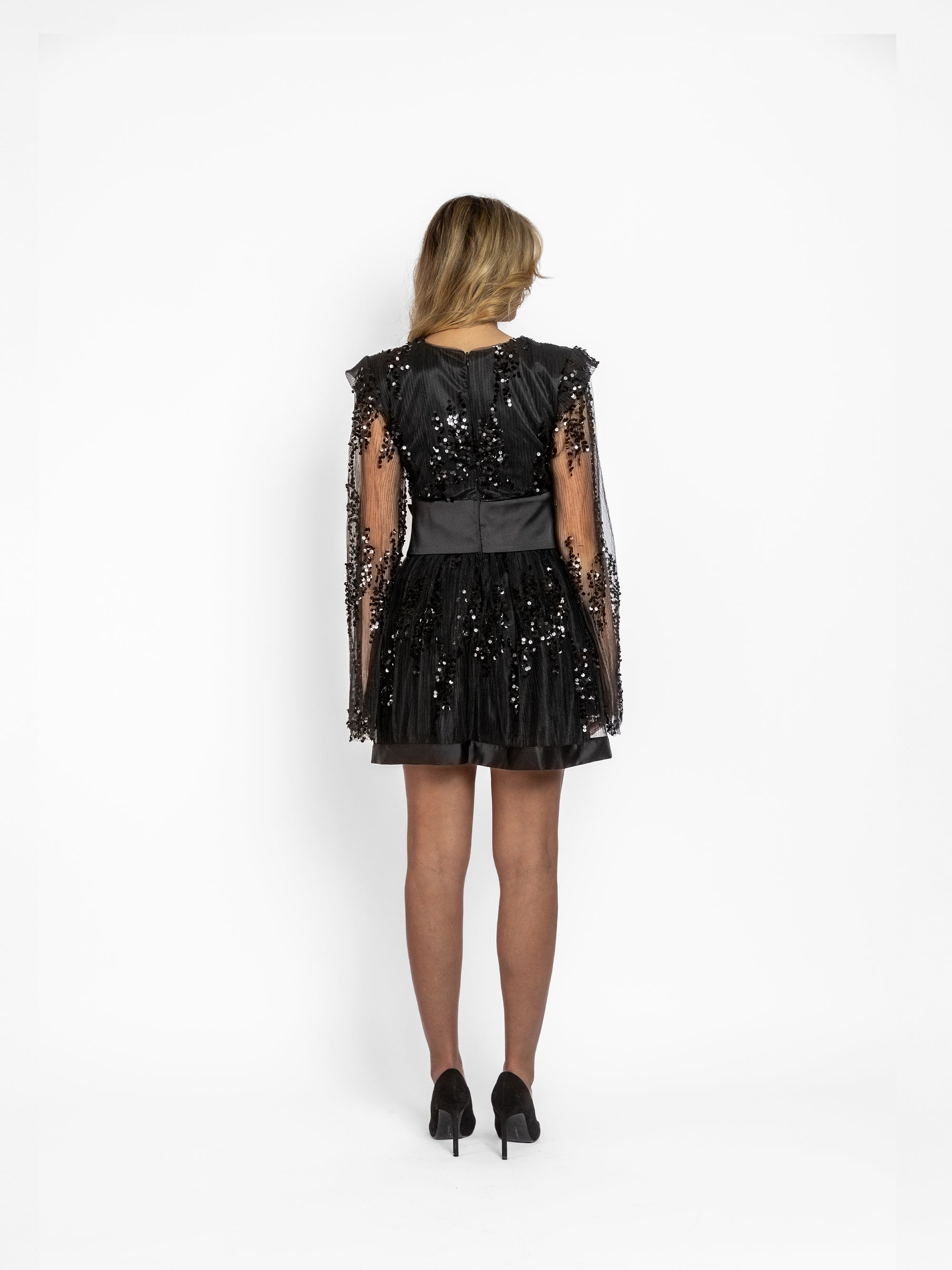 Rochie Scurta "Noemi", Neagra