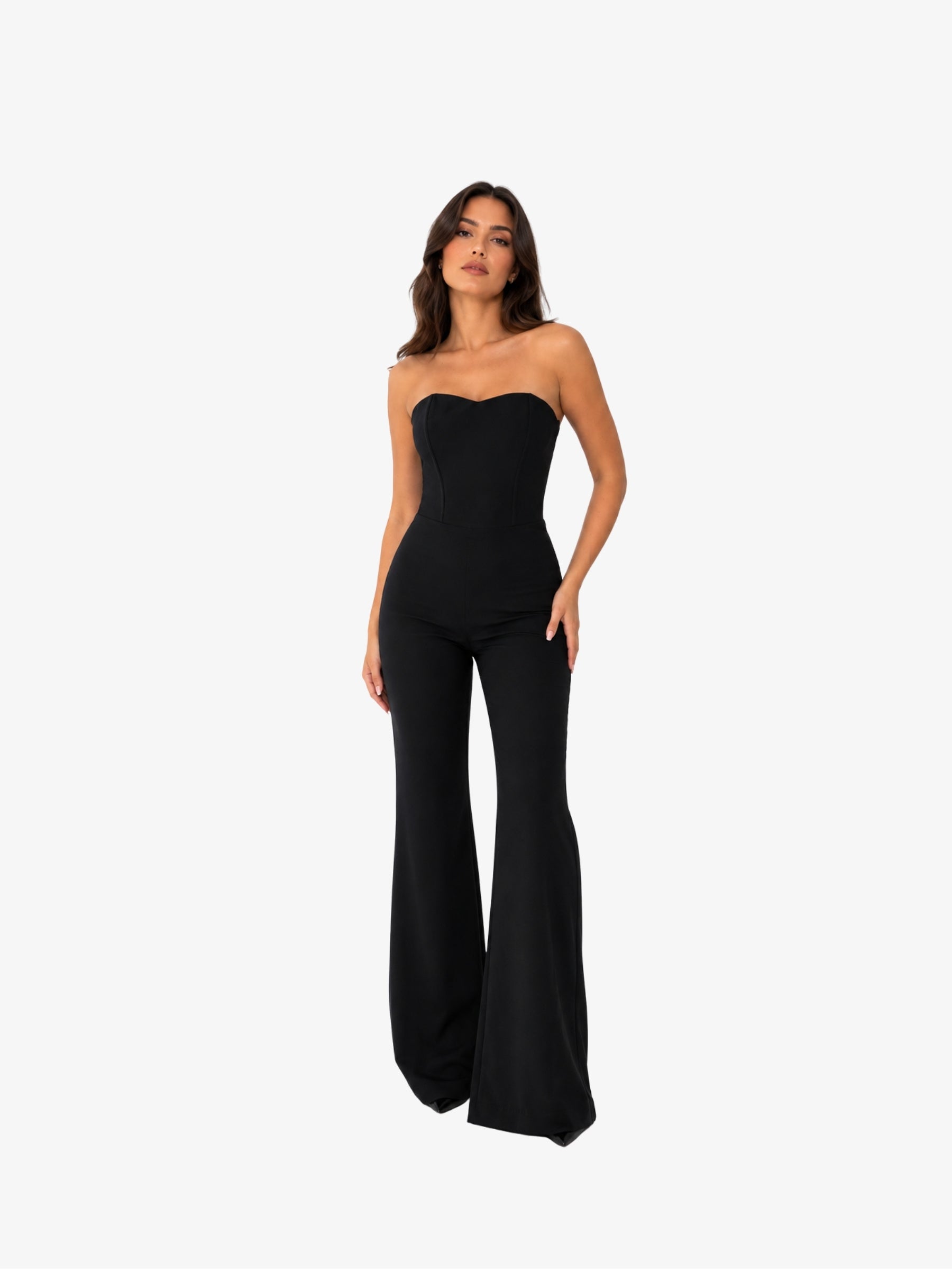 Costum Elegant din 3 Piese, Negru
