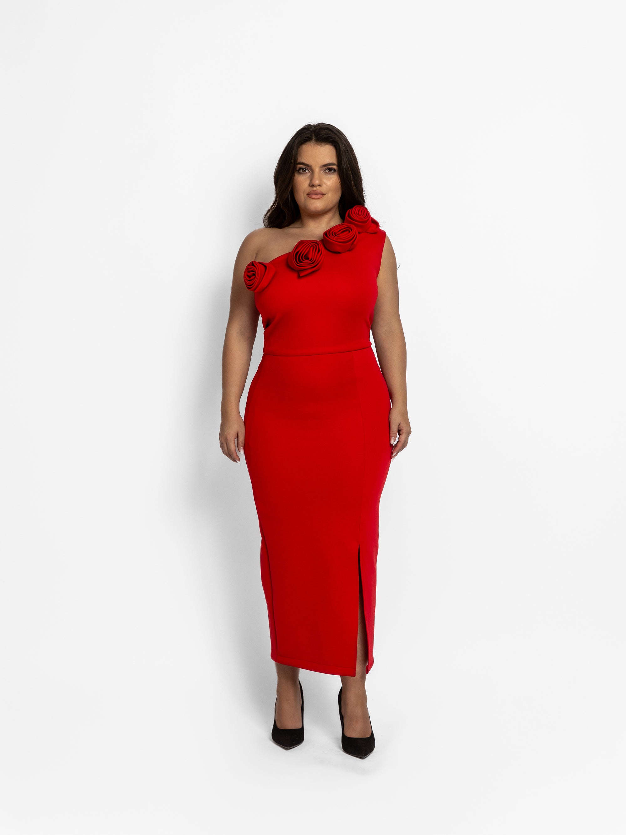 Rochie Lunga "Kinzy", Rosie