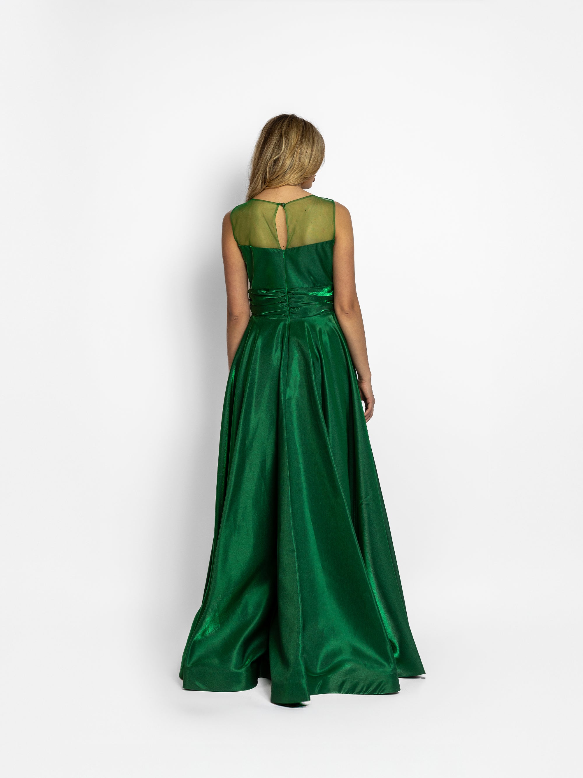 Rochie Lunga "Nelly", Verde