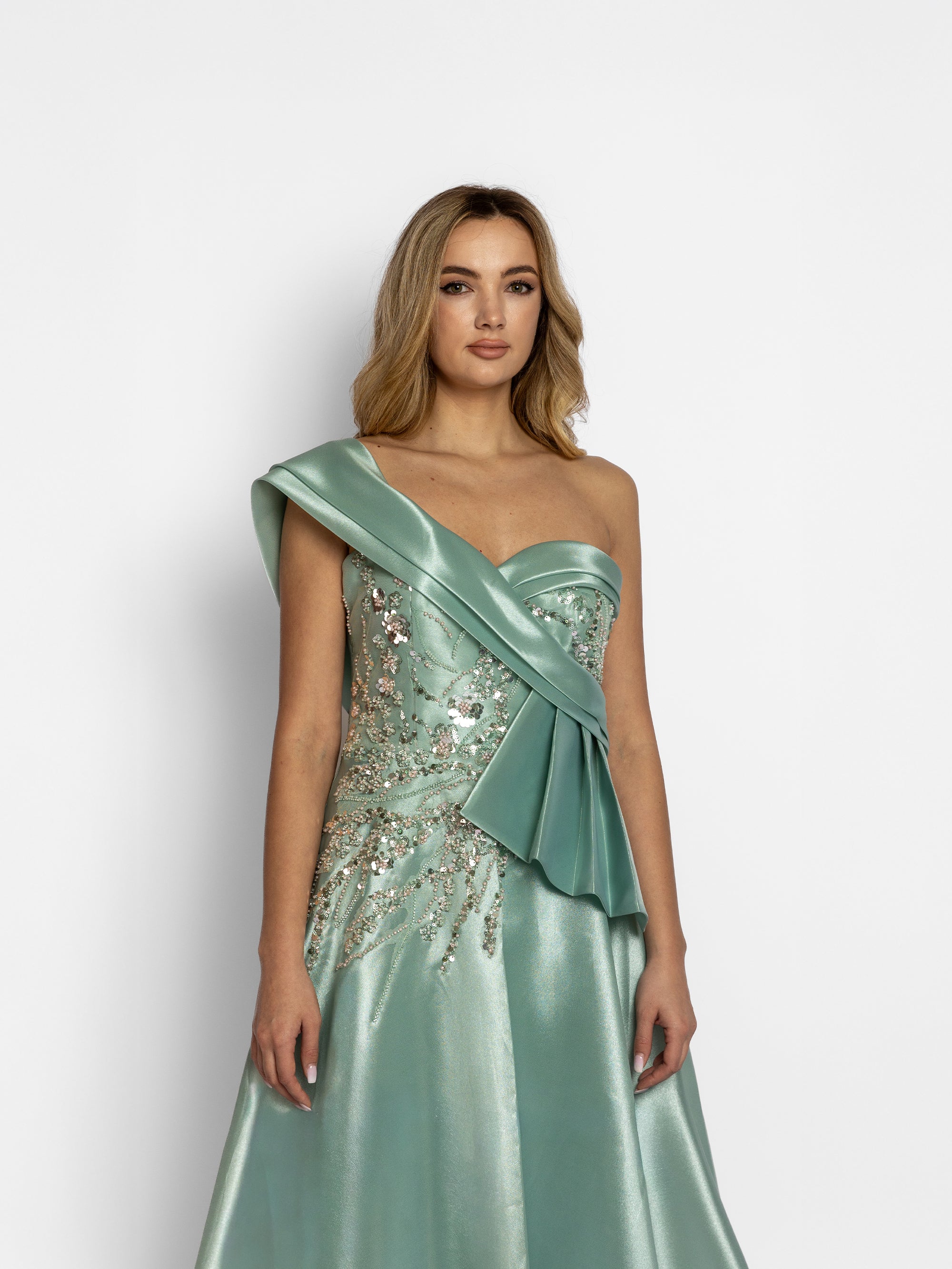 Rochie Lunga "Linda", Verde