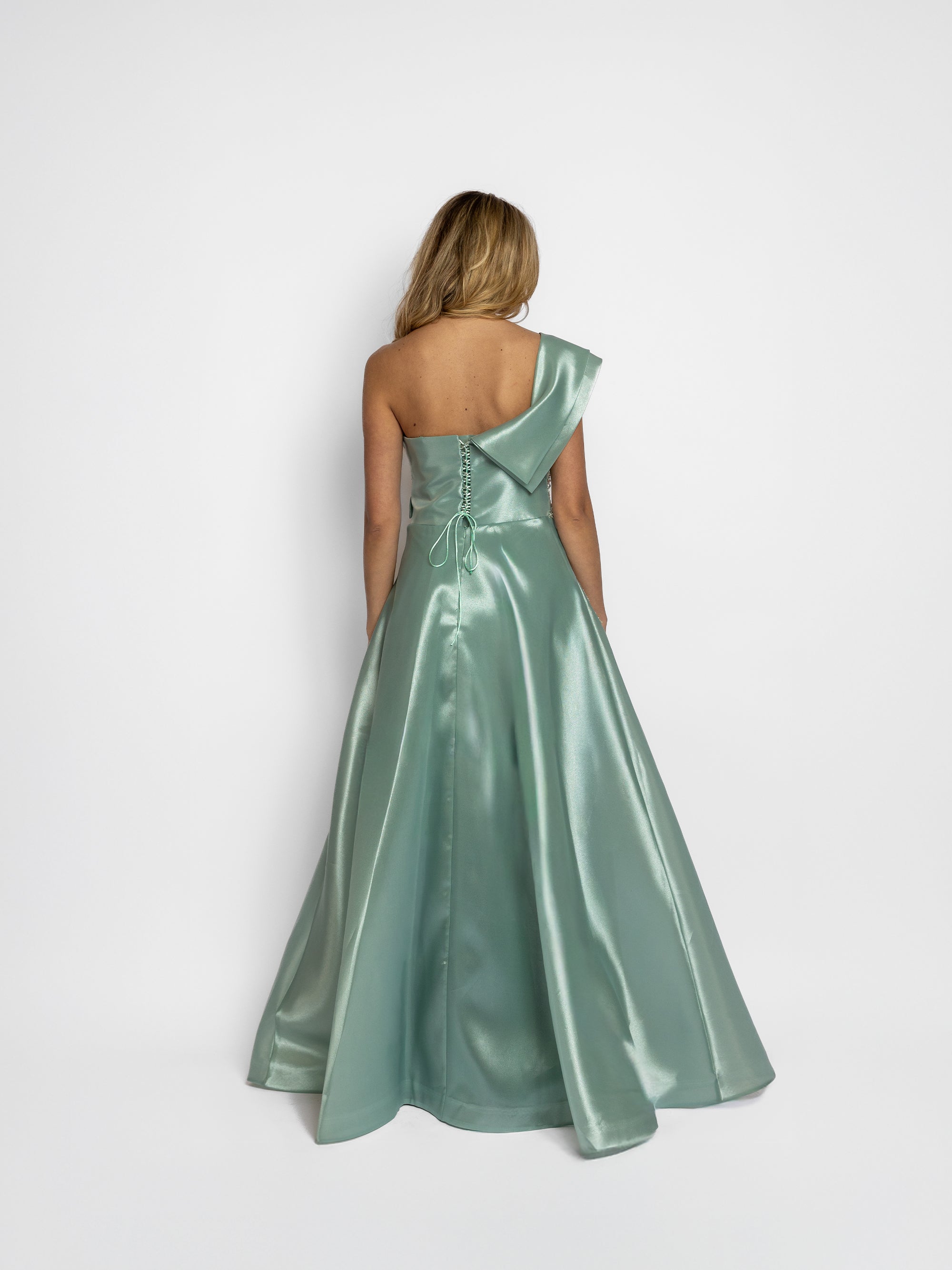 Rochie Lunga "Linda", Verde