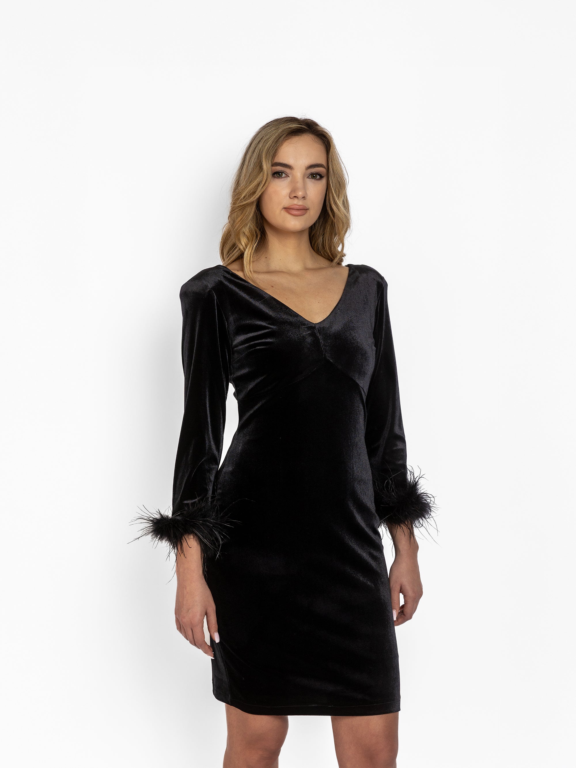 Rochie Midi "Santa", Neagra