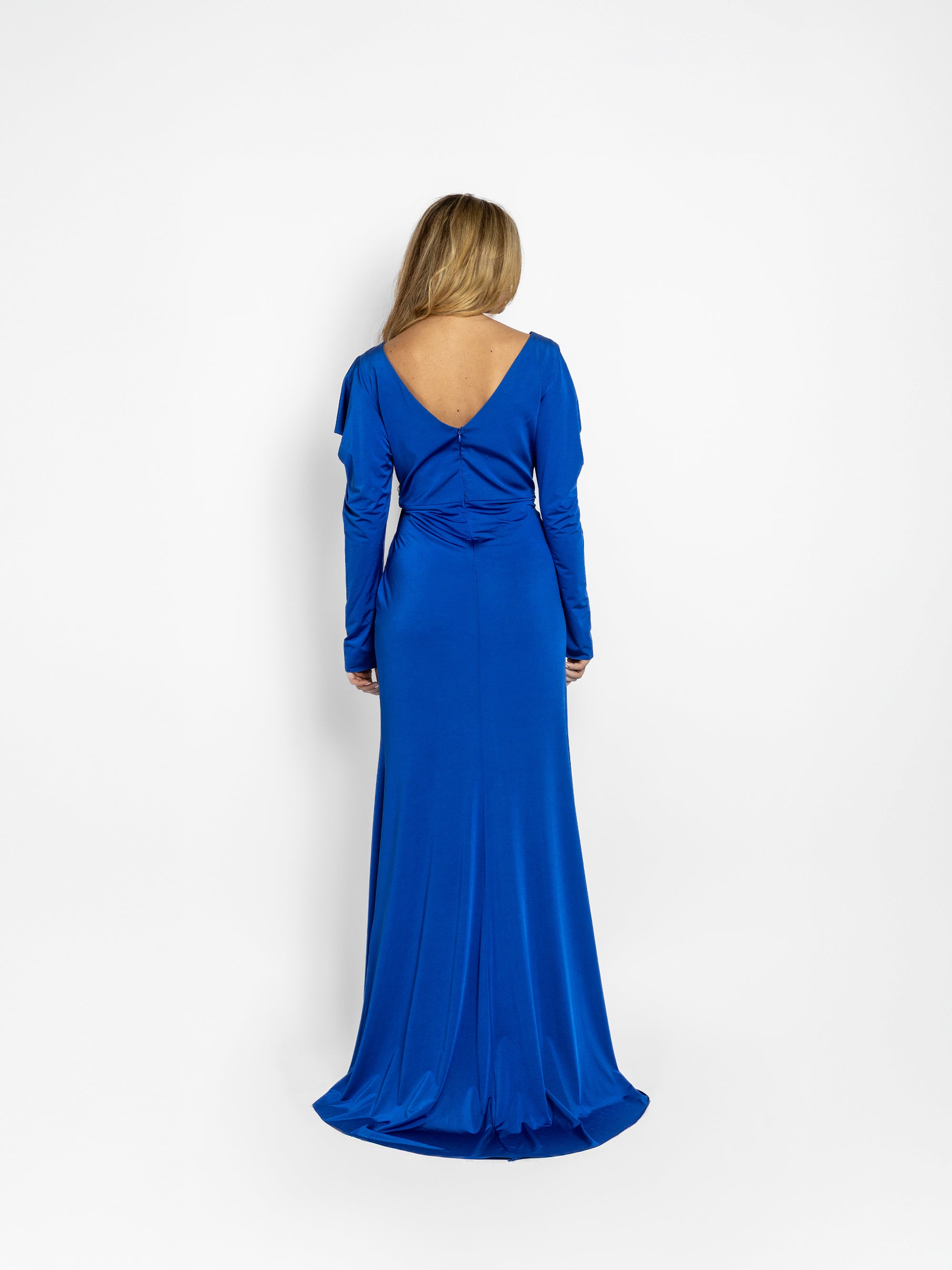 Rochie Lunga "Ofelia" Albastru