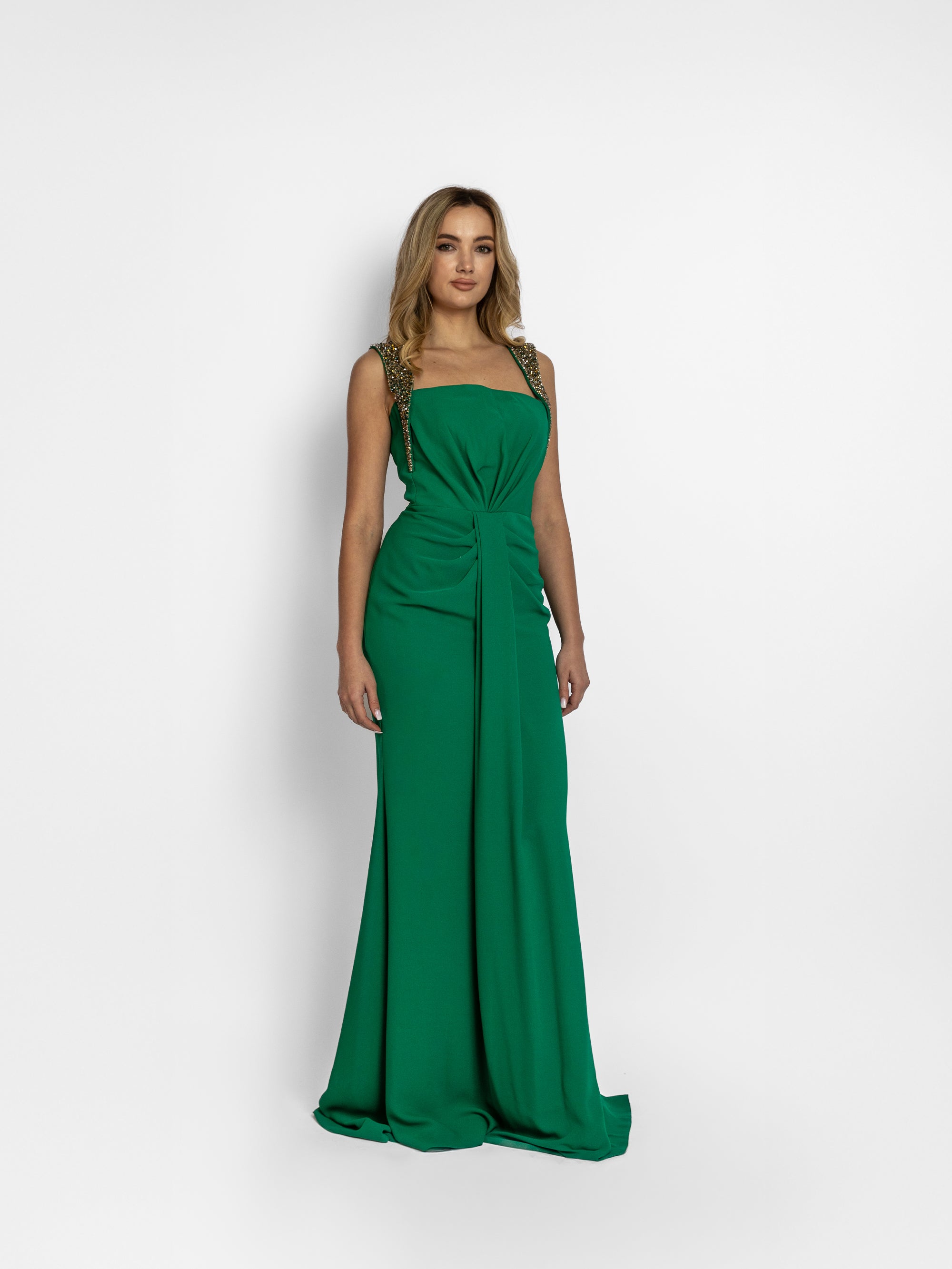 Rochie Lunga "Verdis", Verde